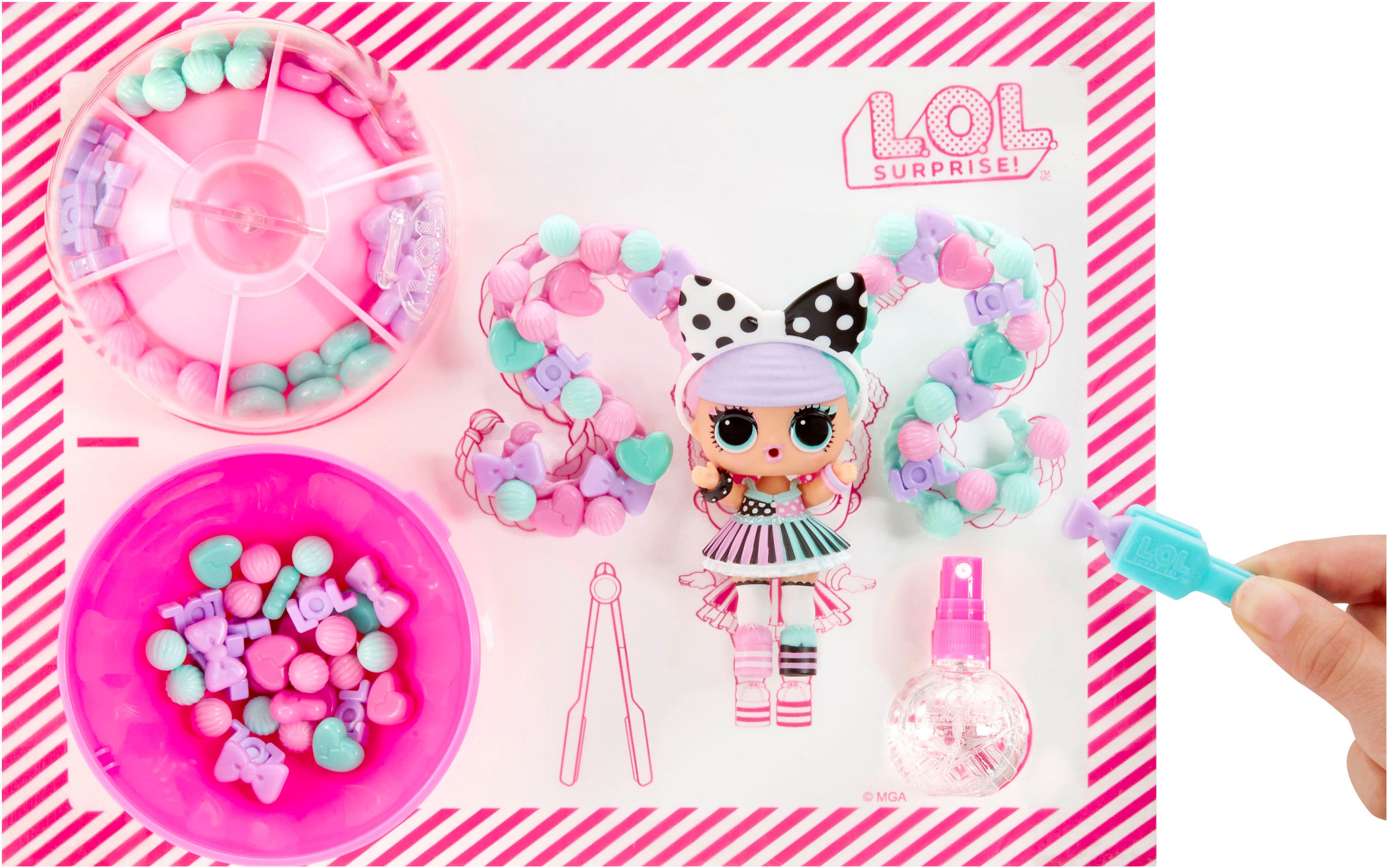 L.O.L. SURPRISE! Aankleedpop L.O.L. Surprise Hair Beads Tots