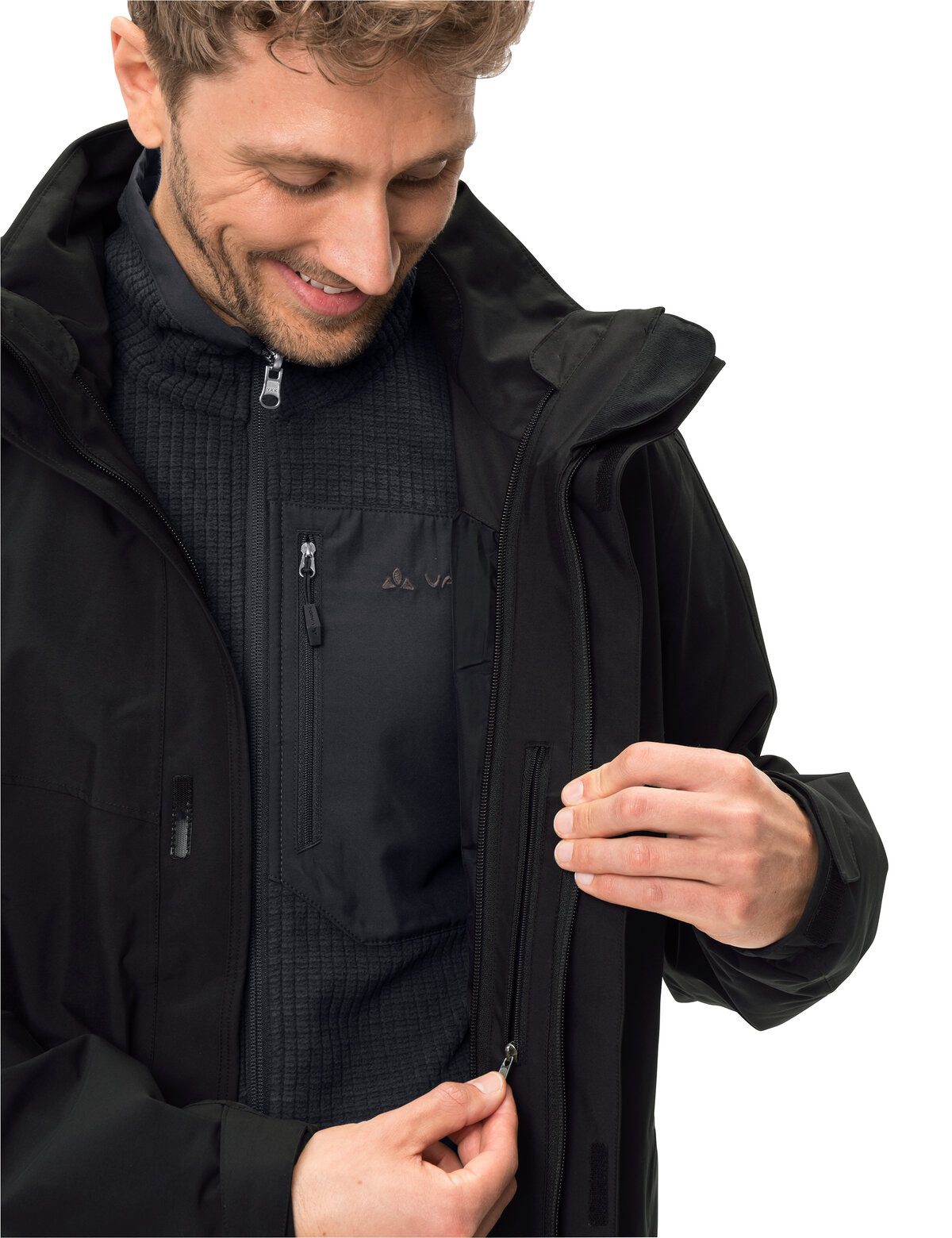 VAUDE Parka MEN'S IDRIS 3IN1 PARKA III