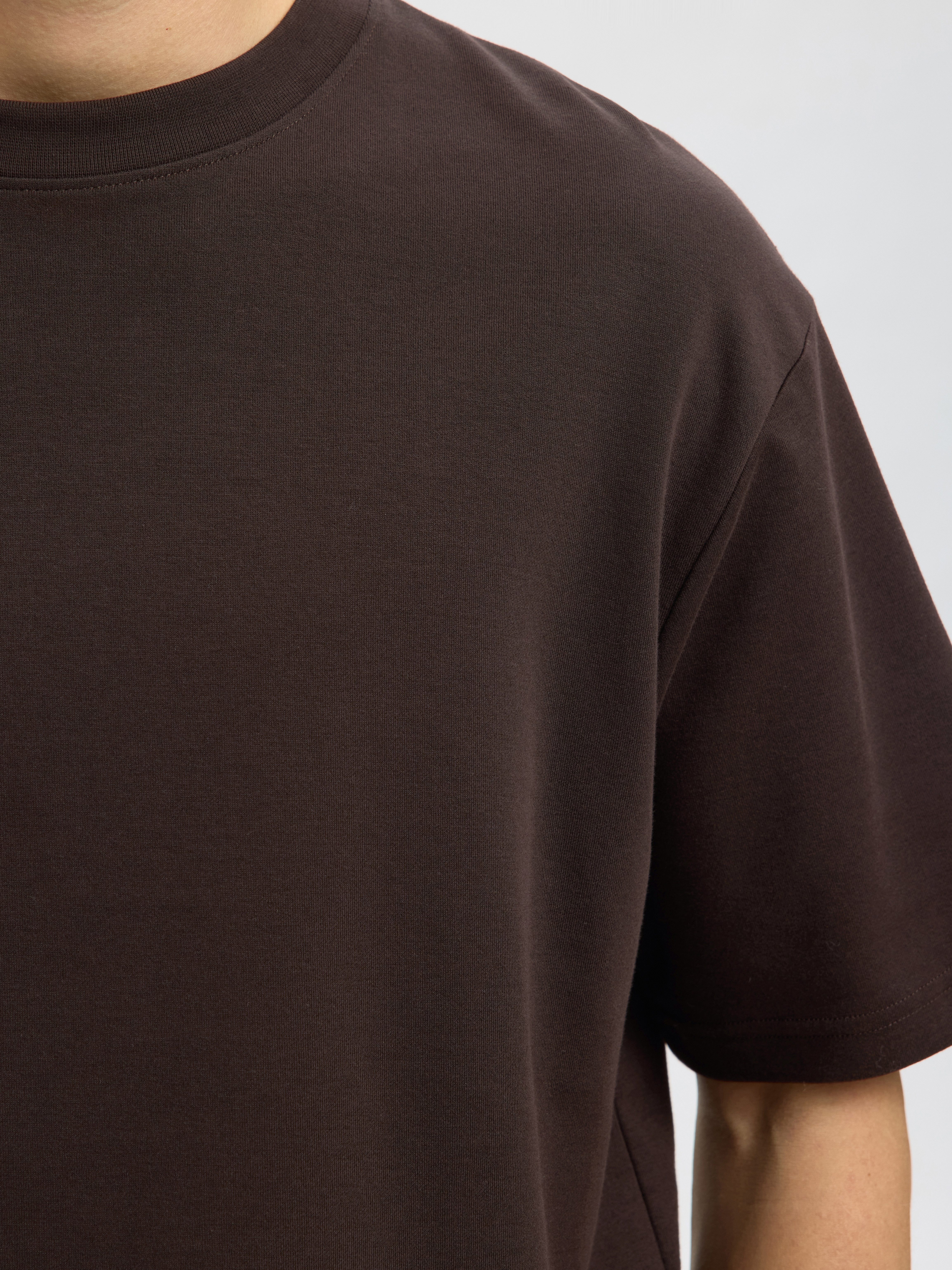 SELECTED HOMME Shirt met ronde hals SLHLOOSEOSCAR SS O-NECK TEE NOOS