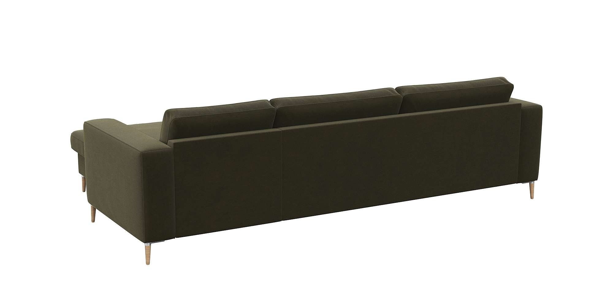 FLEXLUX Hoekbank Fiore, super zitcomfort door koudschuim in de zitting, L-vorm