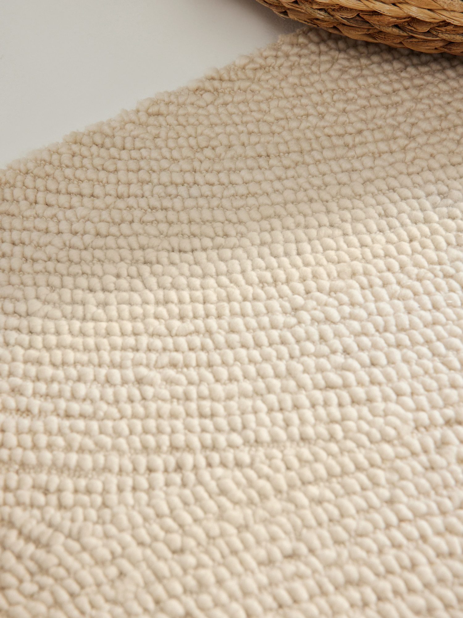 HANSE Home Wollen kleed ELENI Handgetuft, wol, natuur, woonkamer, slaapkamer, scandinavisch, hygge