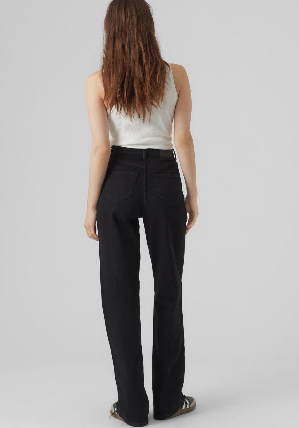 Vero Moda High-waist jeans VMTESSA HR WIDE JEANS RA118 GA NOOS