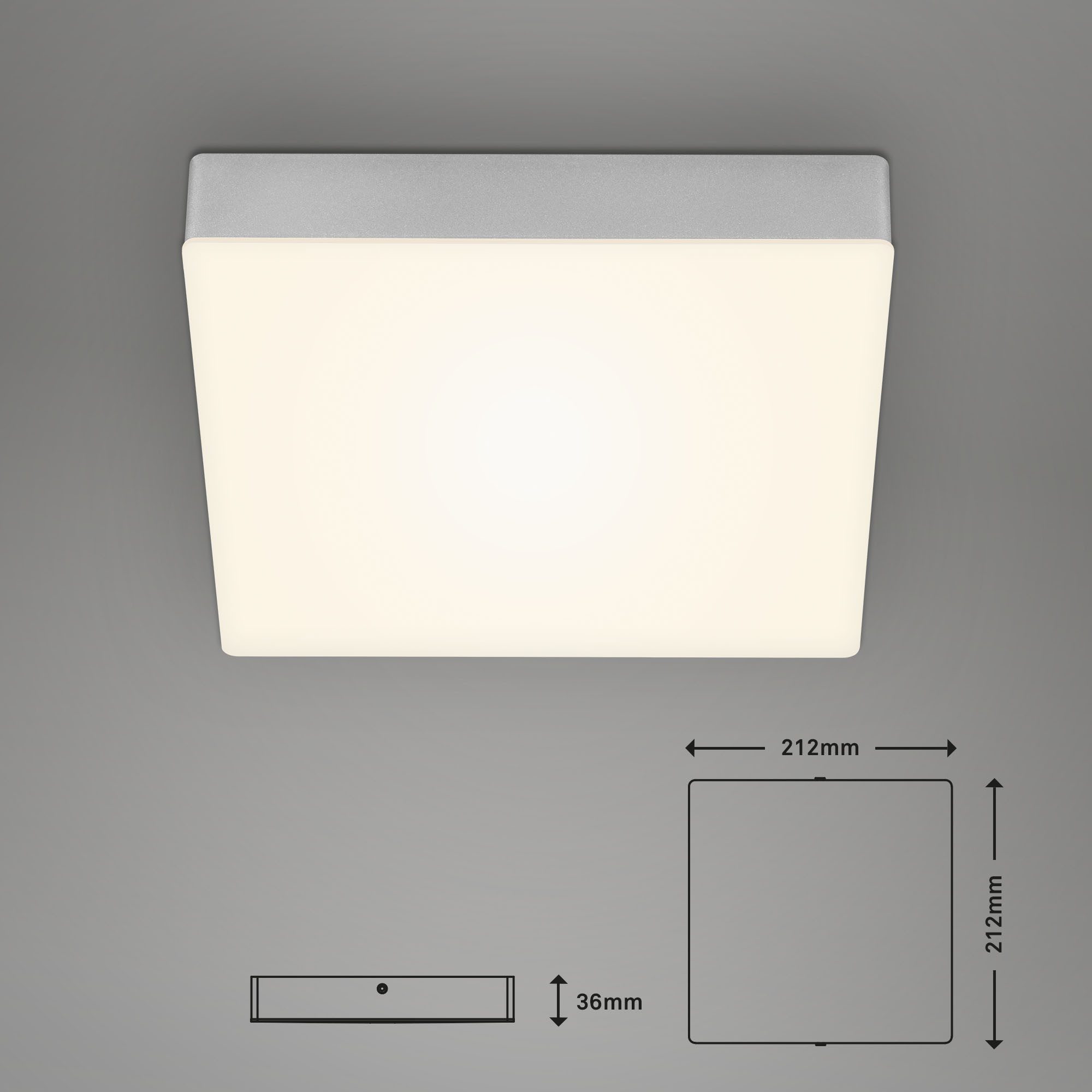 Briloner Leuchten Opbouwarmatuur Flame