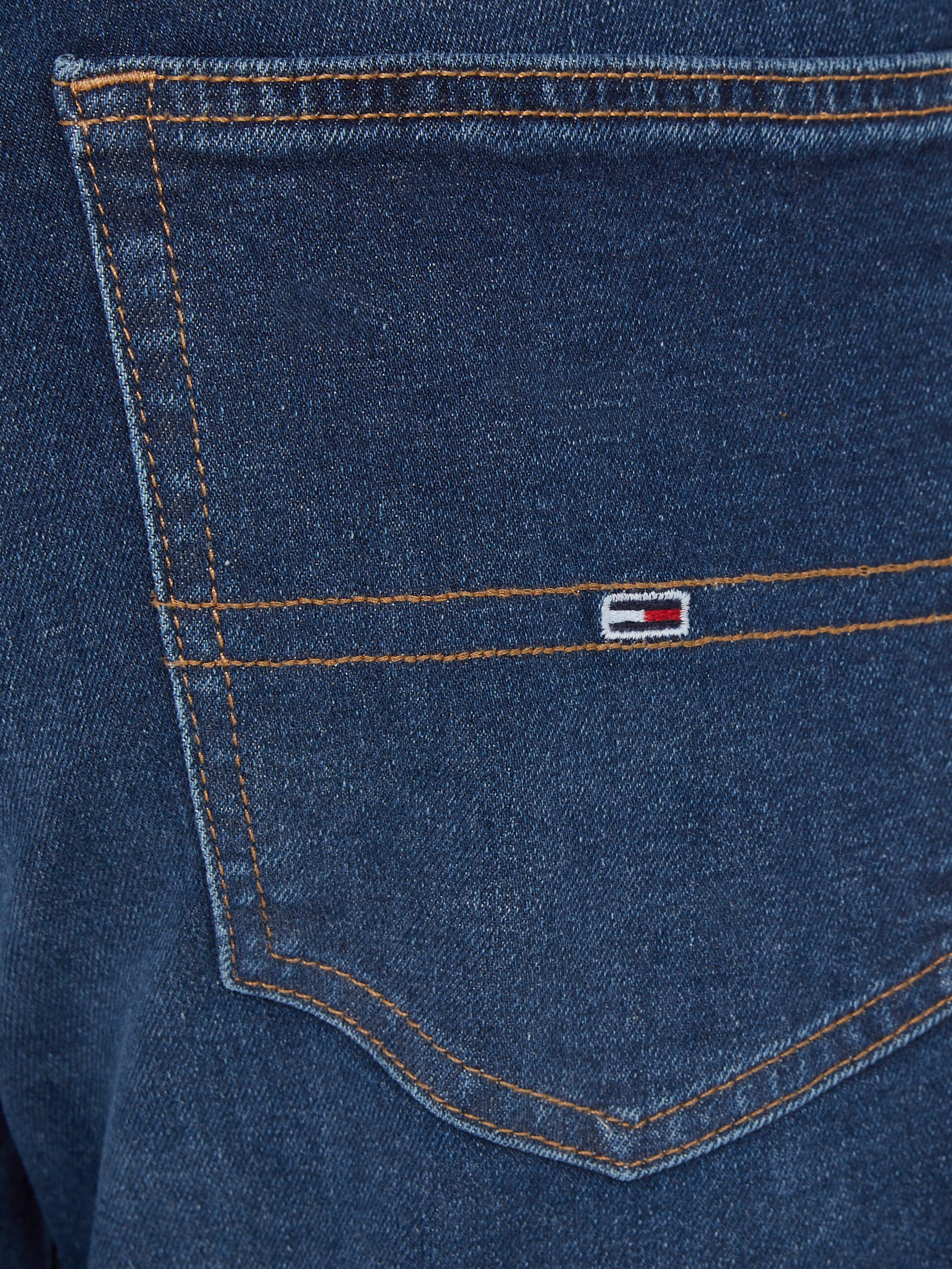 TOMMY JEANS Regular fit jeans RYAN RGLR STRGHT met gestempeld logo