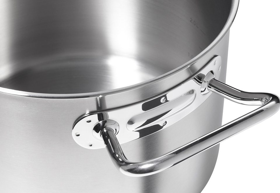 Zwilling Pannenset Classic Sandwichbodem, zeer goede warmteverdeling, stay-cool handgrepen (set)