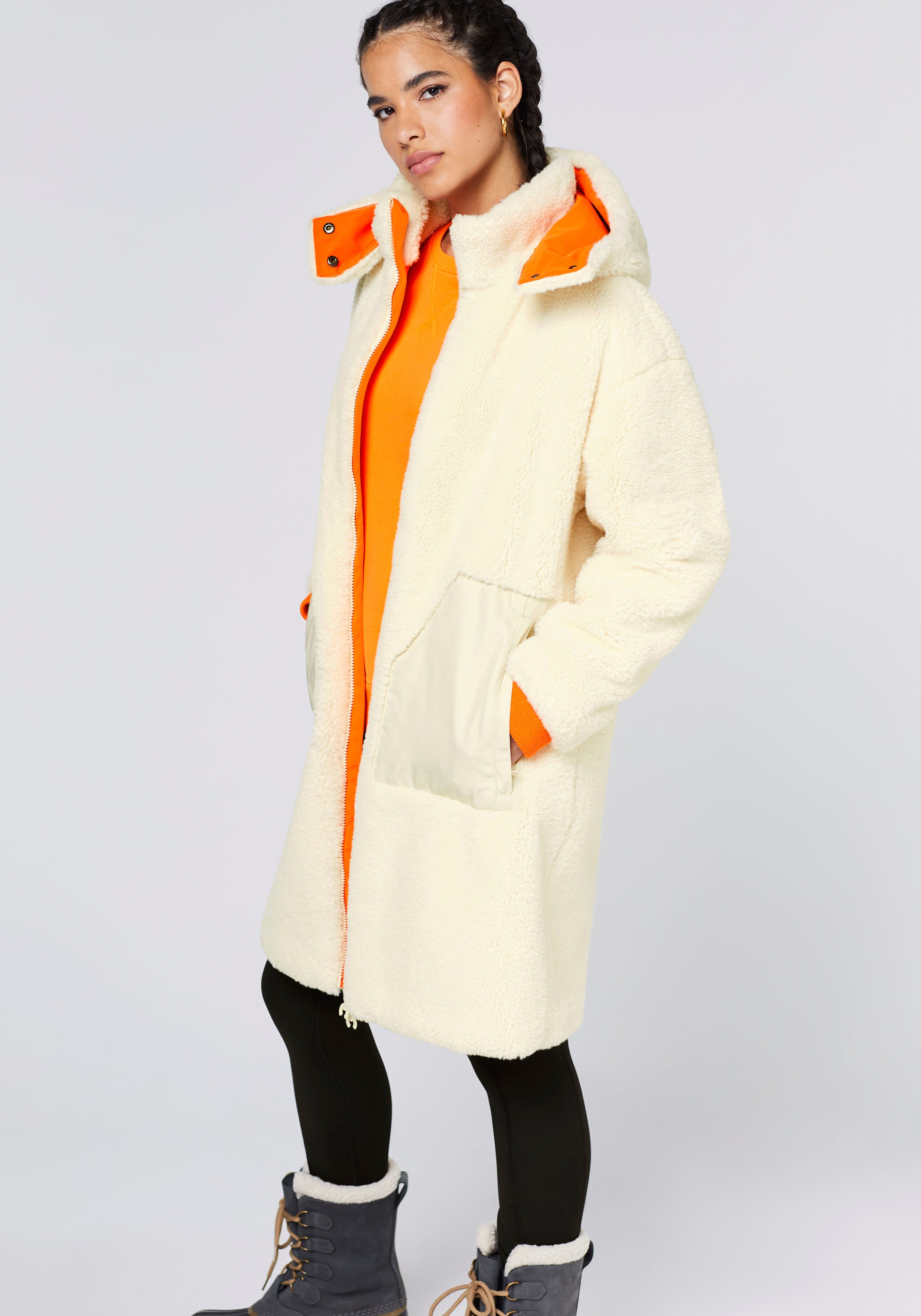 Chiemsee Winterjas Bone white