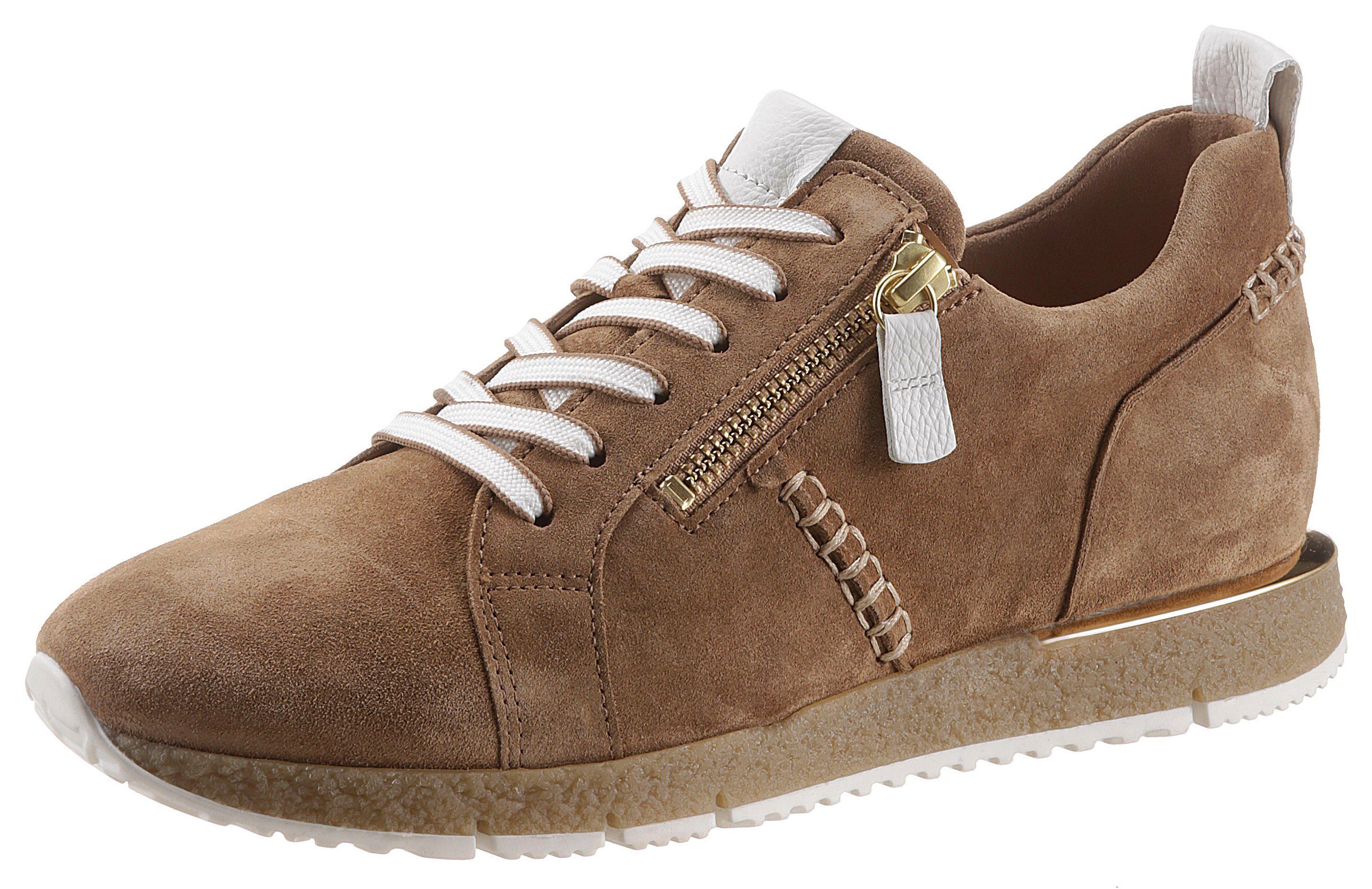 Gabor Vrouwen Sneakers 66.525 sue Beige - Schoenen.nl