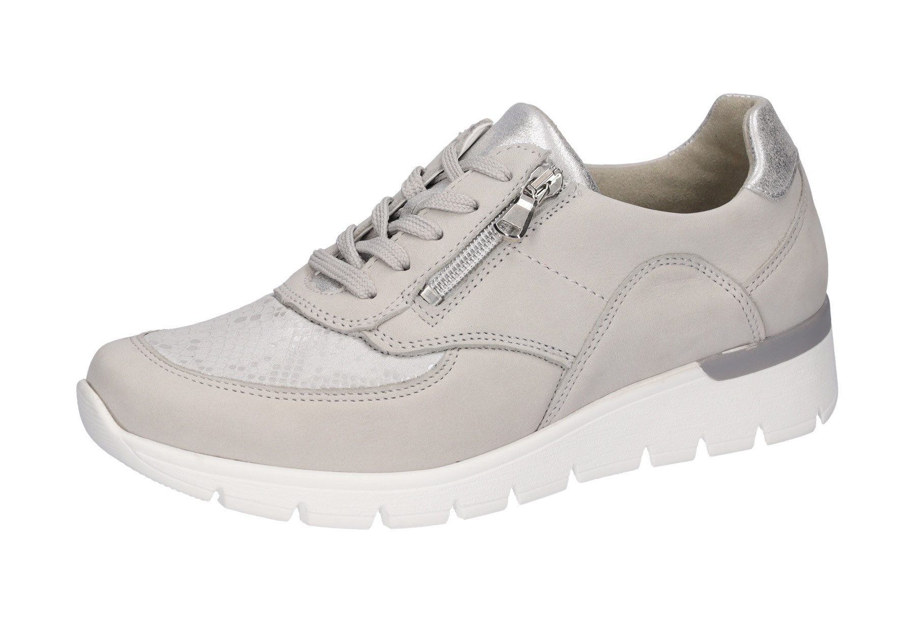 Waldläufer Veterschoenen K-RAMONA-Soft , vrijetijdsschoen, lage schoen met orthotritt-uitrusting, k-breedte