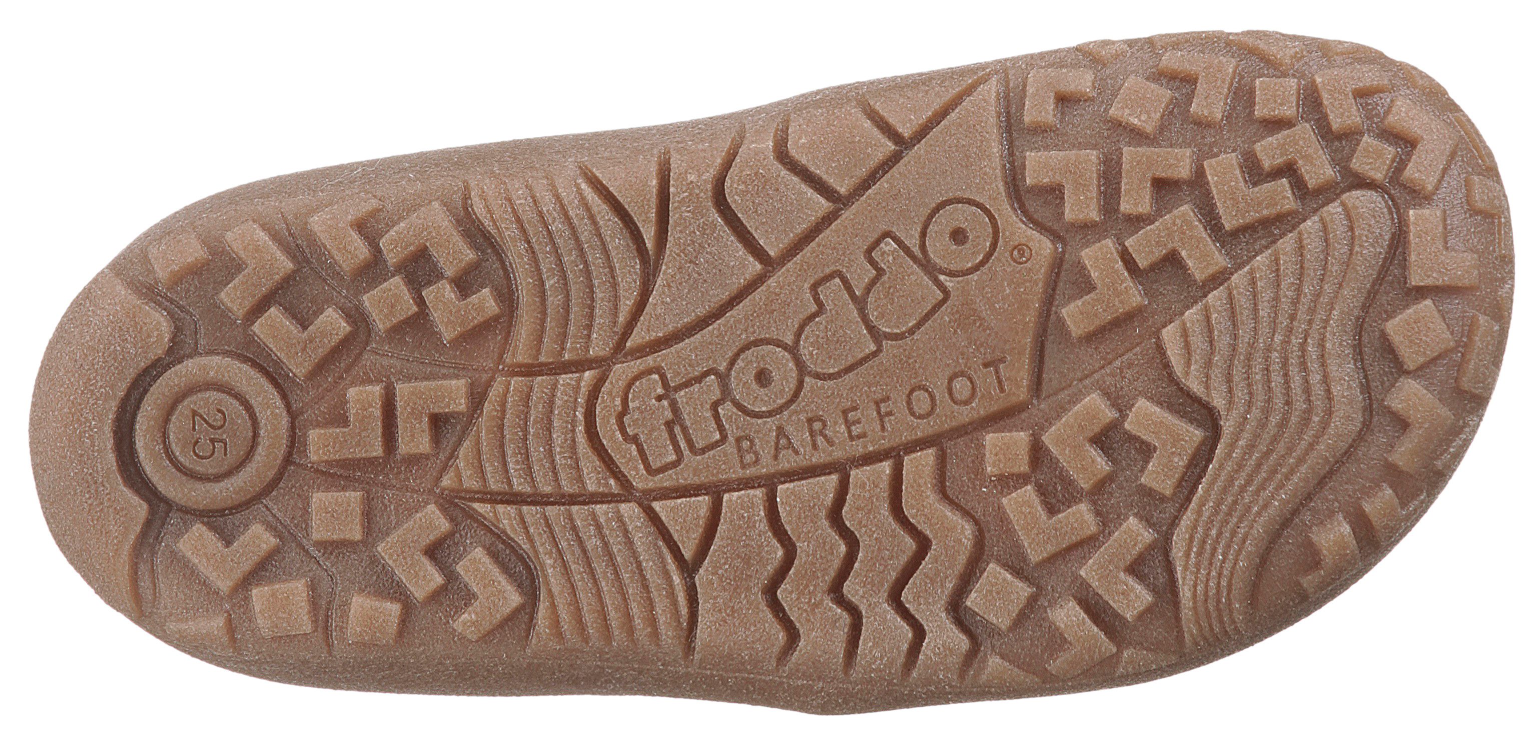 froddo® Barefootschoenen BAREFOOT TEX WINTER Winterlaarzen, klittenbandlaarzen, comfortabele schoen met wolvoering