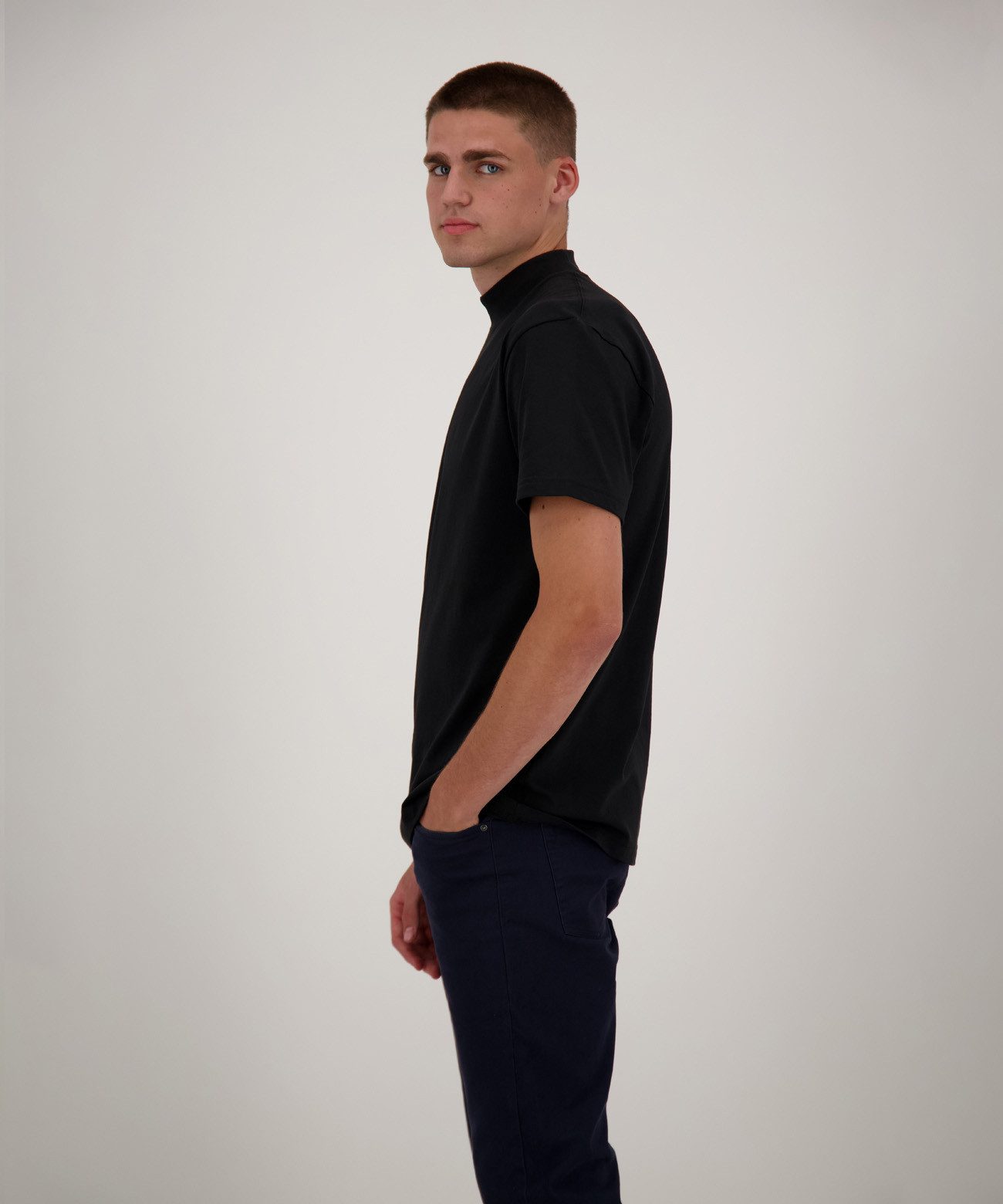 RAGMAN Shirt met staande kraag