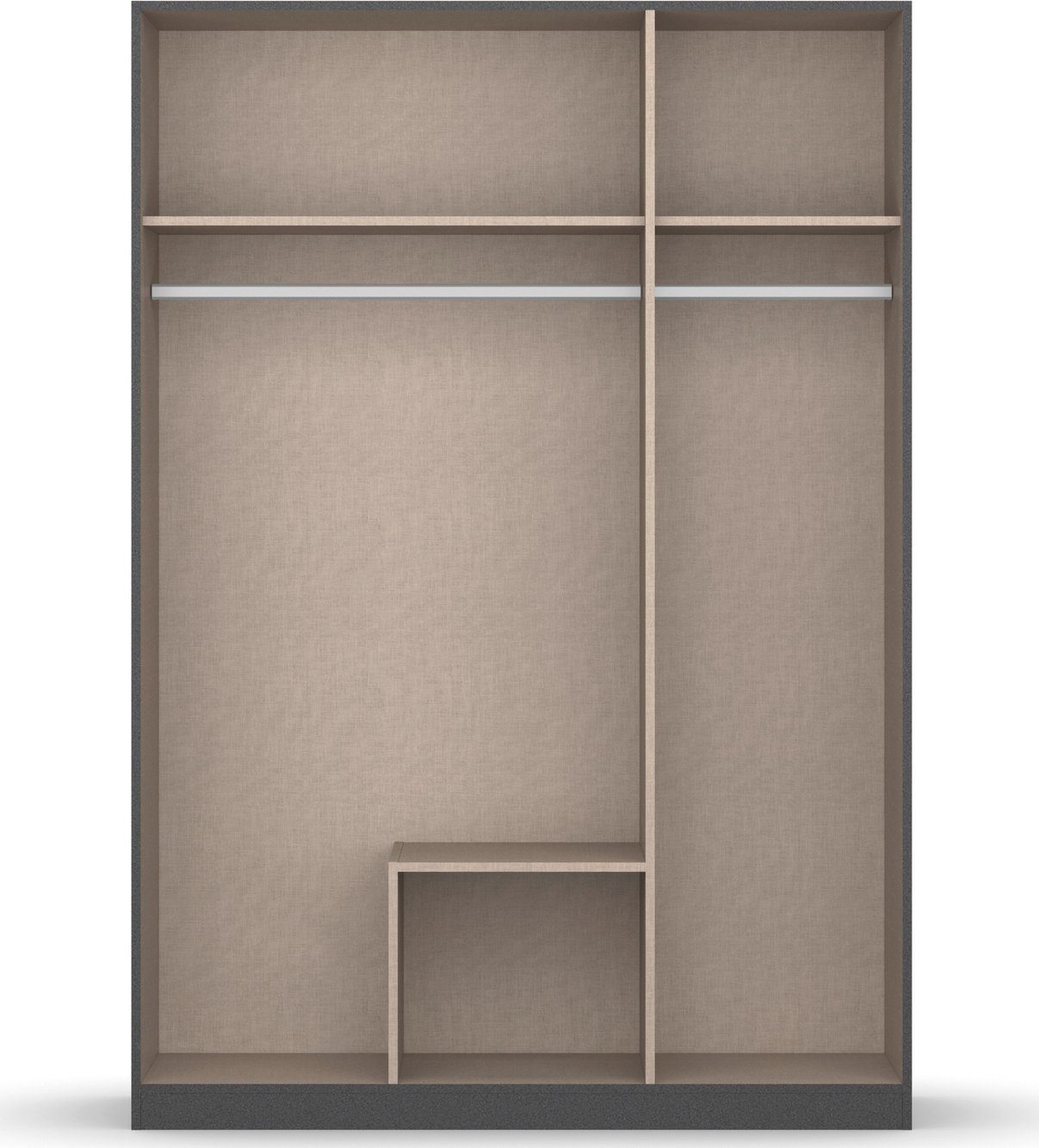 rauch Draaideurkast StyleUp Type eenkleurig met elegante, lange stanggrepen in kastkleur