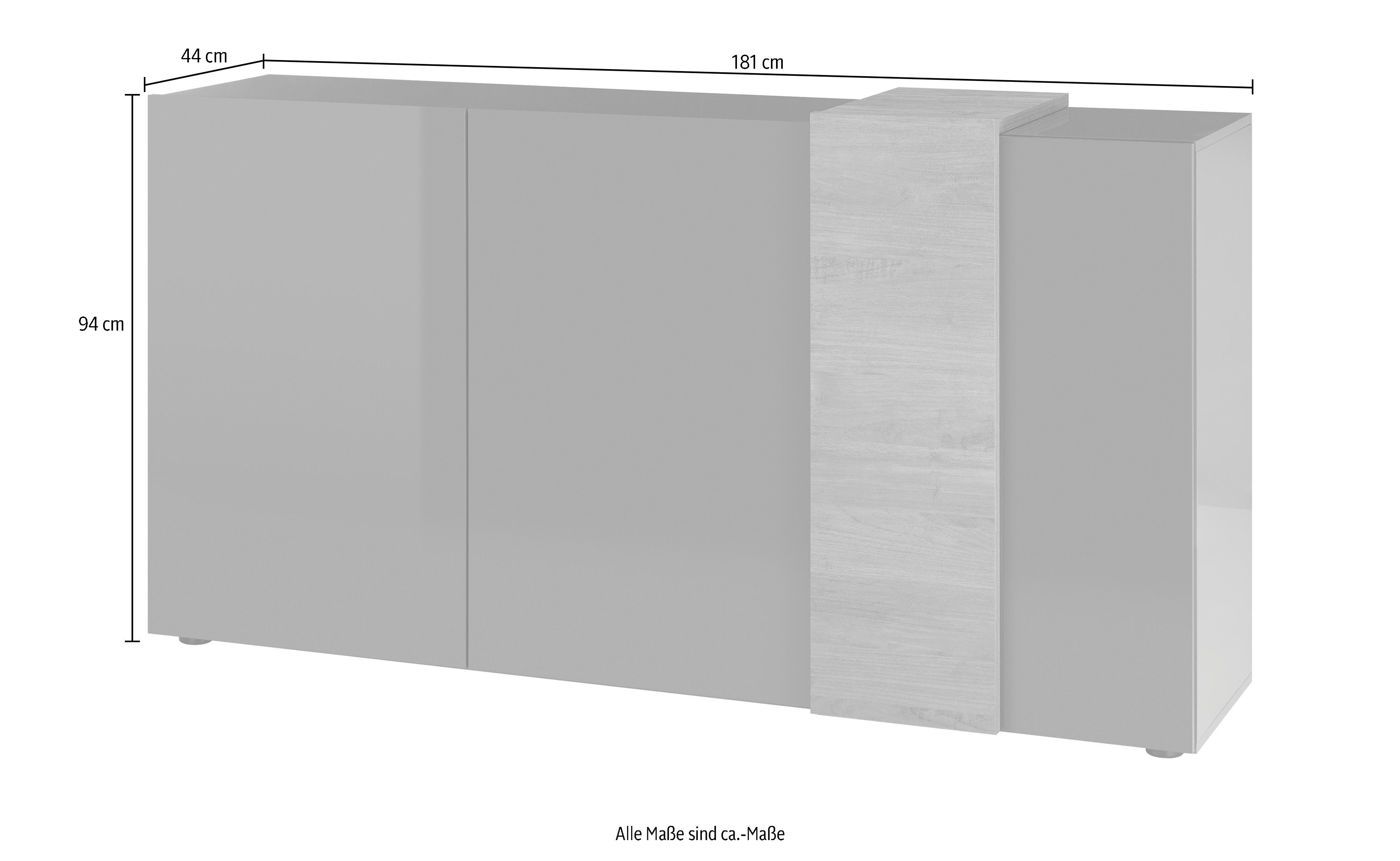 MCA furniture Dressoir Breedte ca. 181 cm