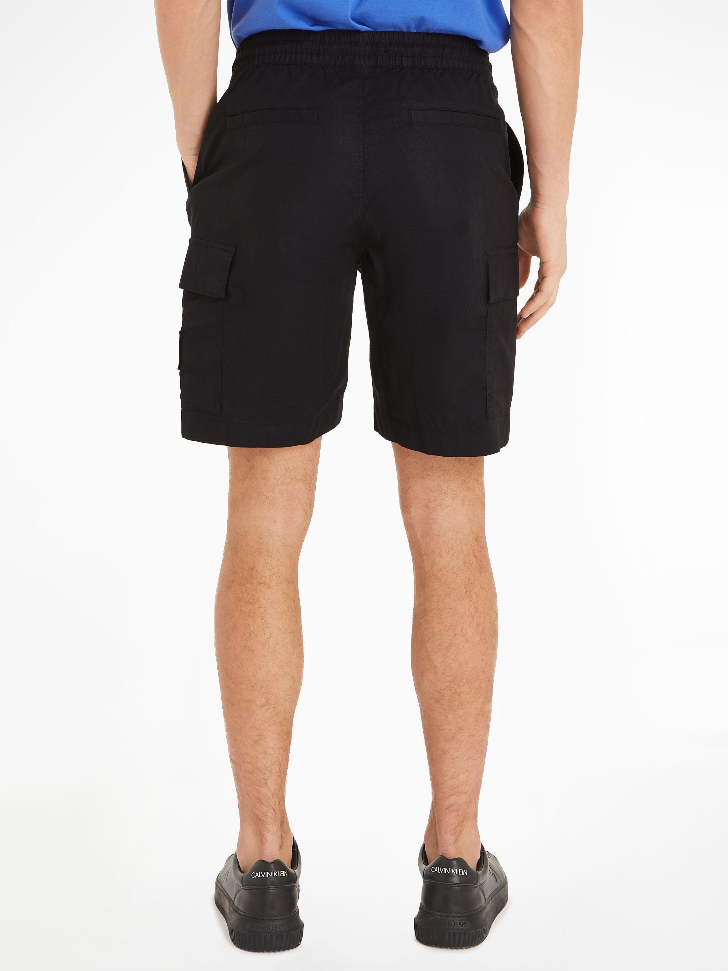 Calvin Klein Sweatshort WASHED CARGO SHORT