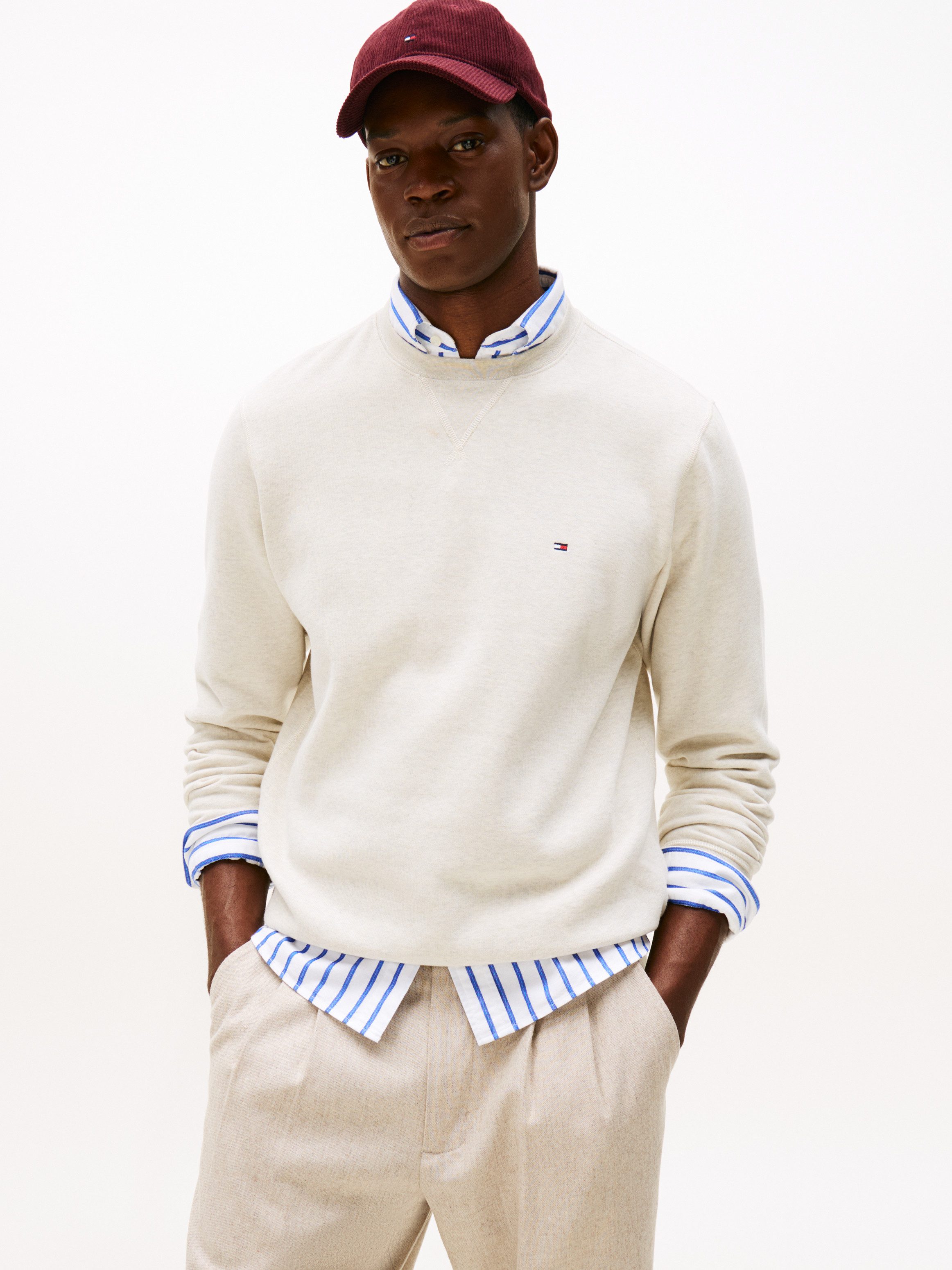 Tommy Hilfiger Sweatshirt ESS SEASONAL FLEECE CREWNECK