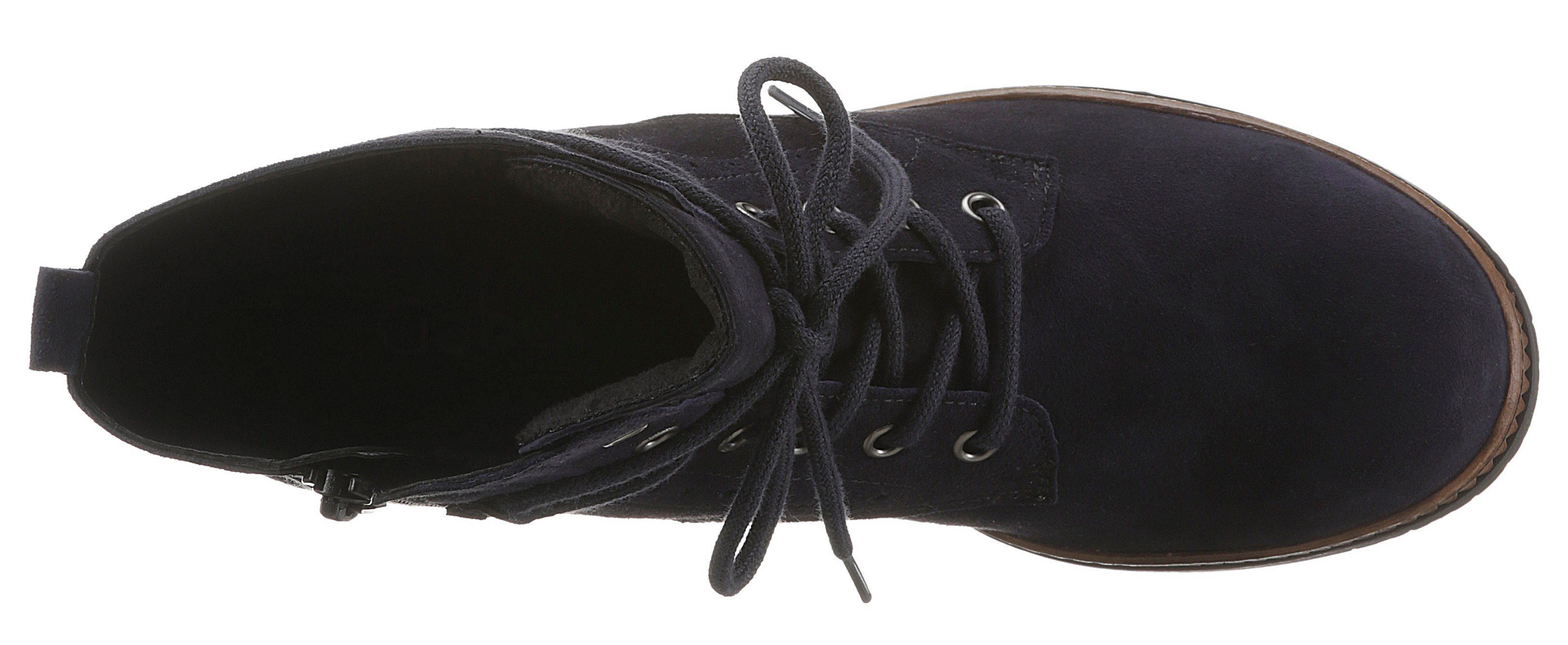 Gabor Veterlaars Blauw 72.076.36, Gabor, Veterlaars, Damesschoenen,  GaborStore