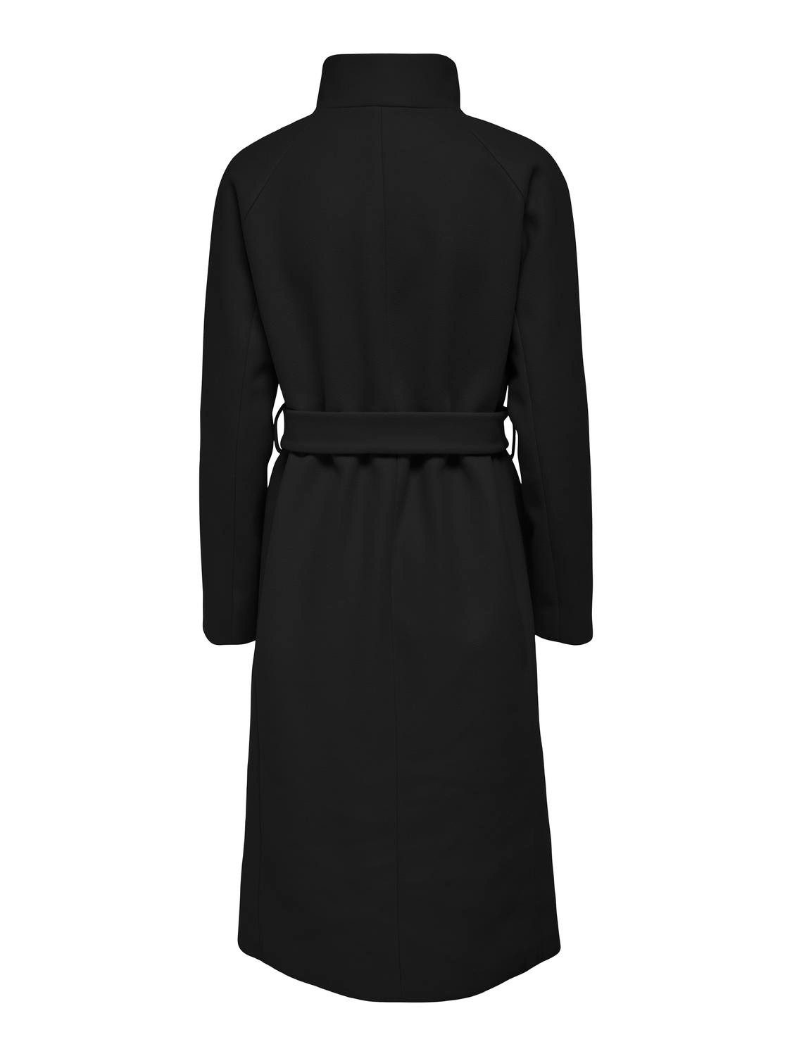 Only Lange jas ONLEMMA LIFE HIGH NECK COAT OTW