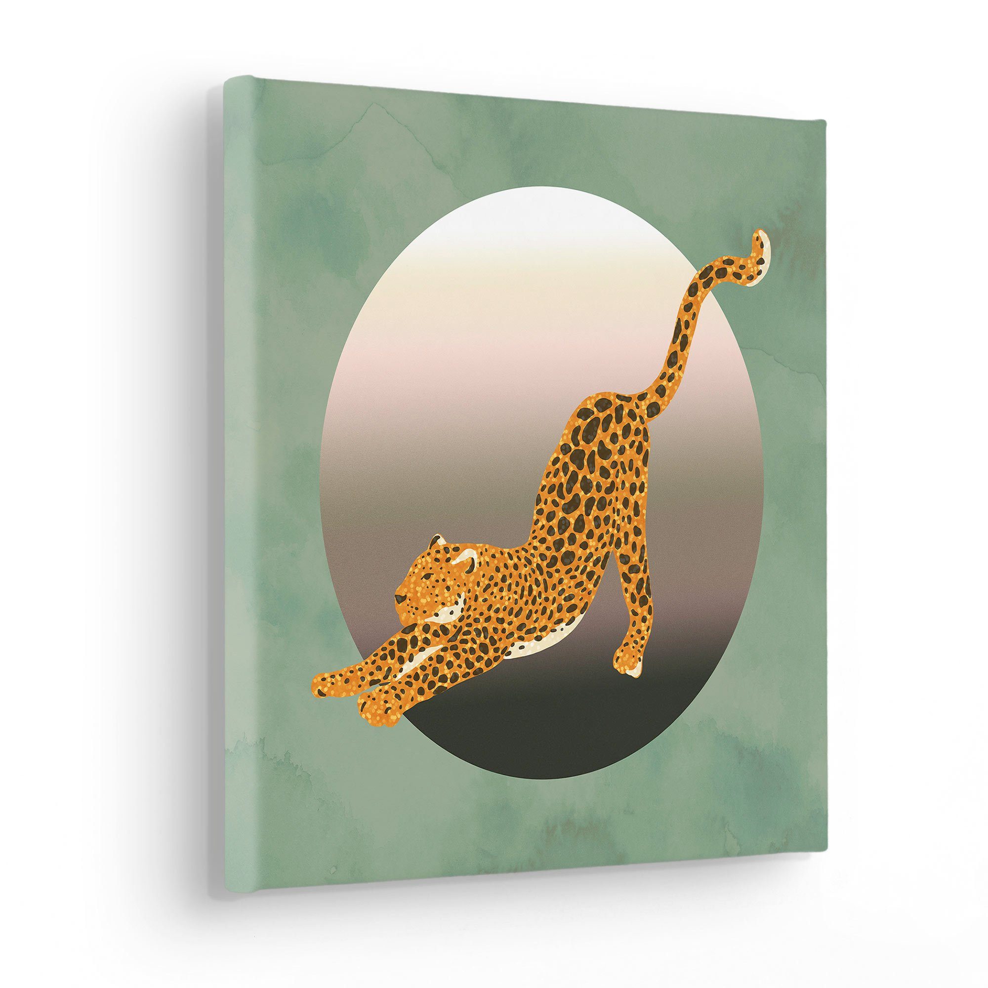 Komar Artprint op linnen Streched - Afmeting 30 x 30 cm Canvasdoek met echt houten frame (1 stuk)