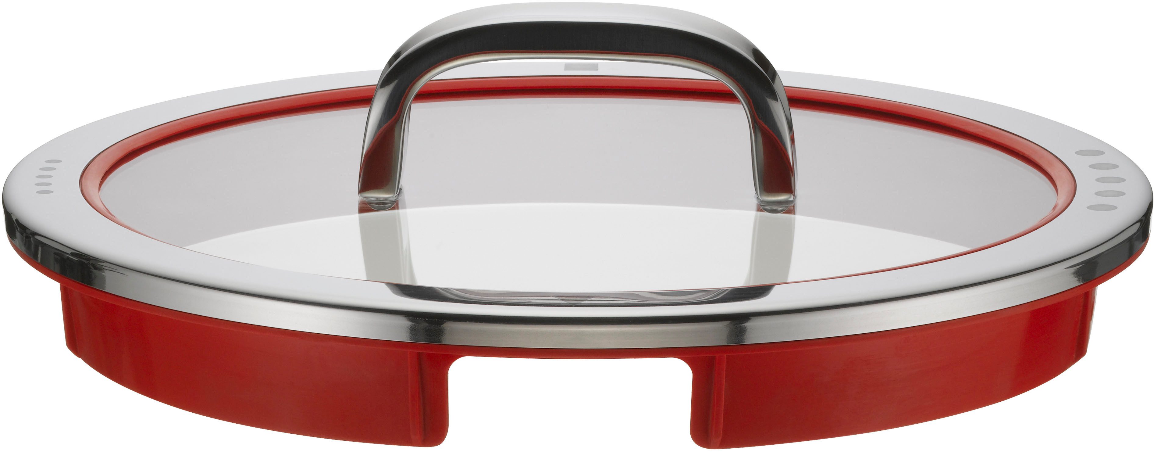 WMF Braadpan Function 4 warmte-reducerende handvatten, met 4 gietfuncties, interne schaalverdeling