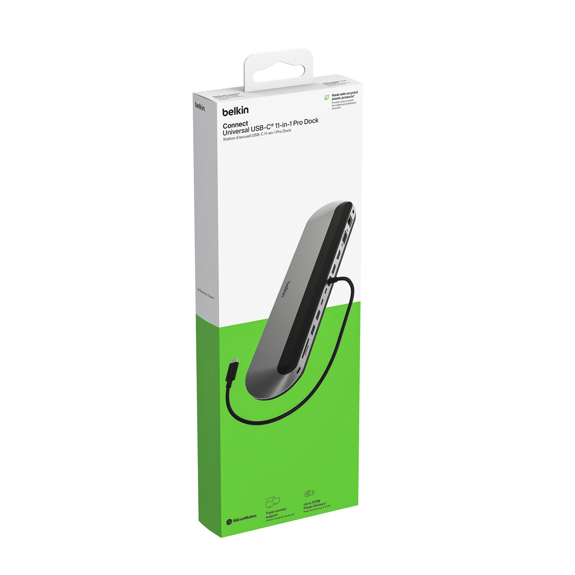 Belkin Laptop-dockingstation USB-C 11-in-1 Pro Dock, 100W