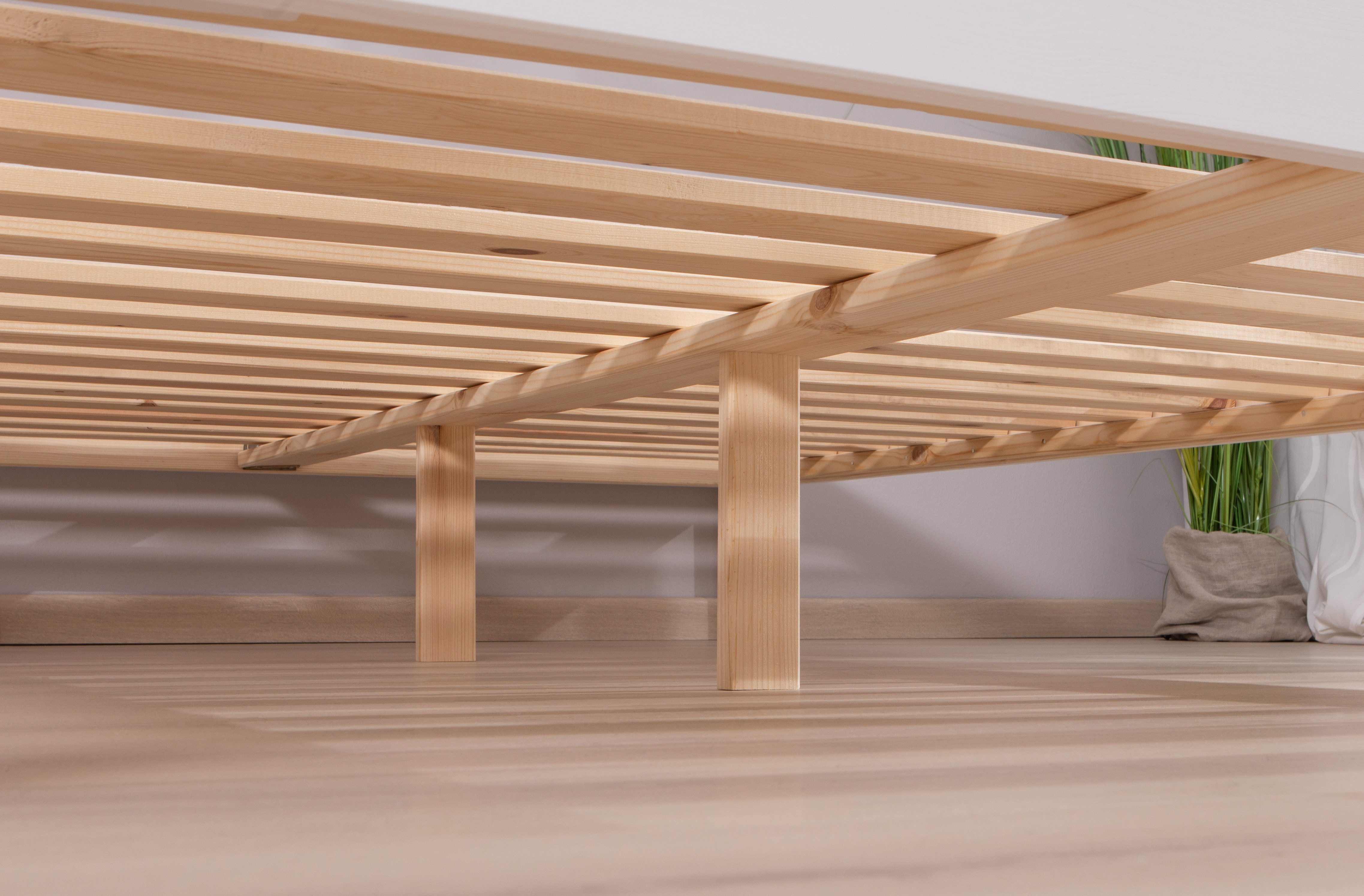 Ticaa Kinderbed Nadine Futonbed in diverse breedten, grenen, met rolbodem