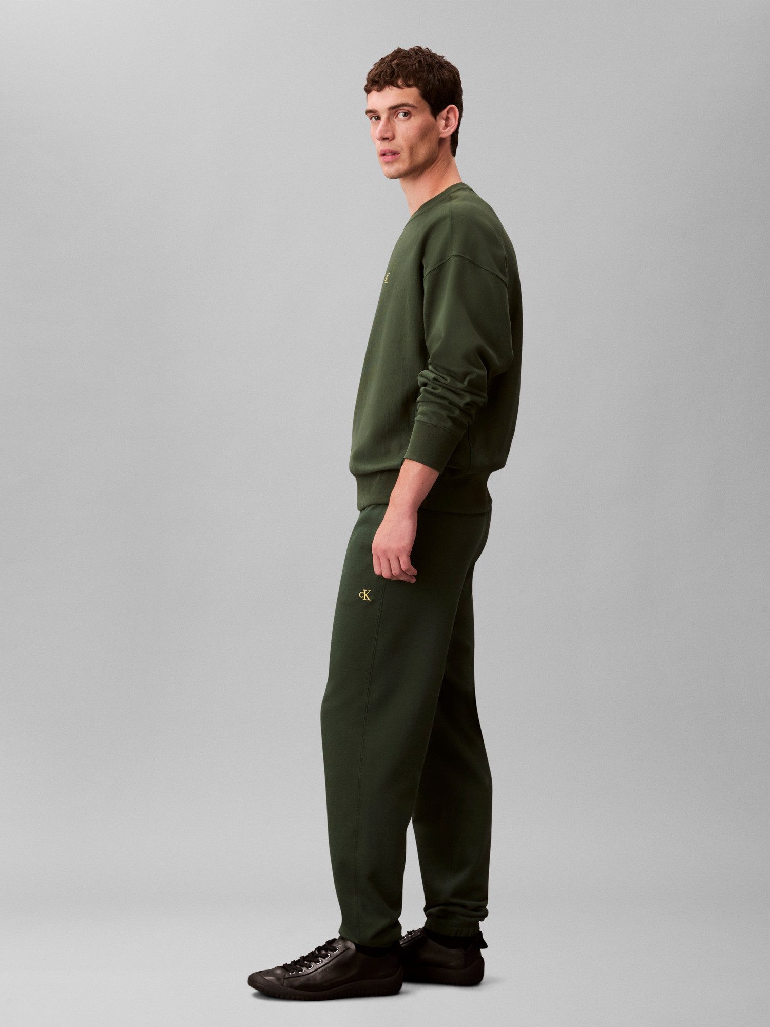 Calvin Klein Sweatbroek EU 350TERRY MONOGRAM JOGGER