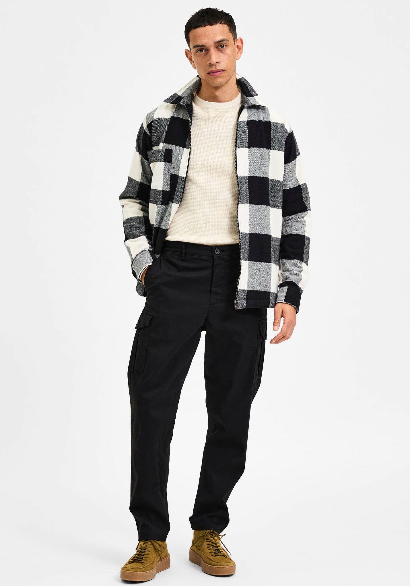 SELECTED HOMME Cargobroek SLHSLIMTAPERED-WICK 172 CARGO W NOOS