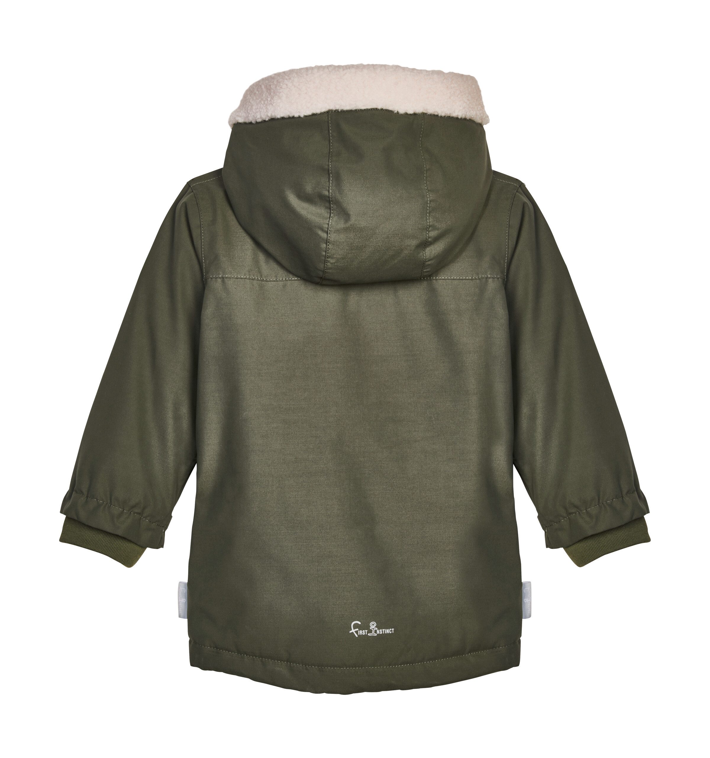 first instinct by killtec Parka FIOW 57 MNS PRK Wind- en waterdichte parka met teddyfleece en gelaste naden
