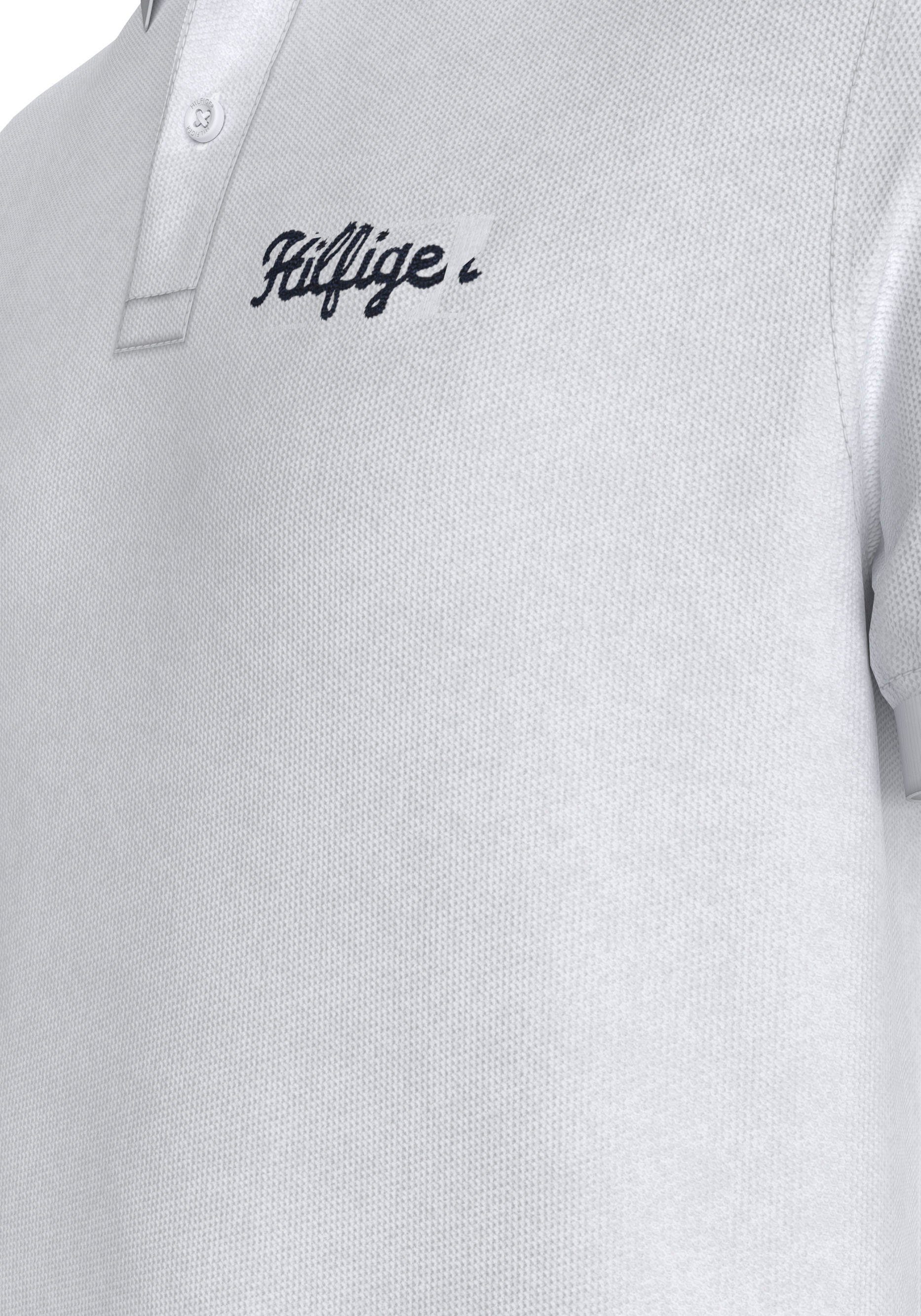 Tommy Hilfiger Poloshirt HILFIGER CHAINSTITCH REG POLO