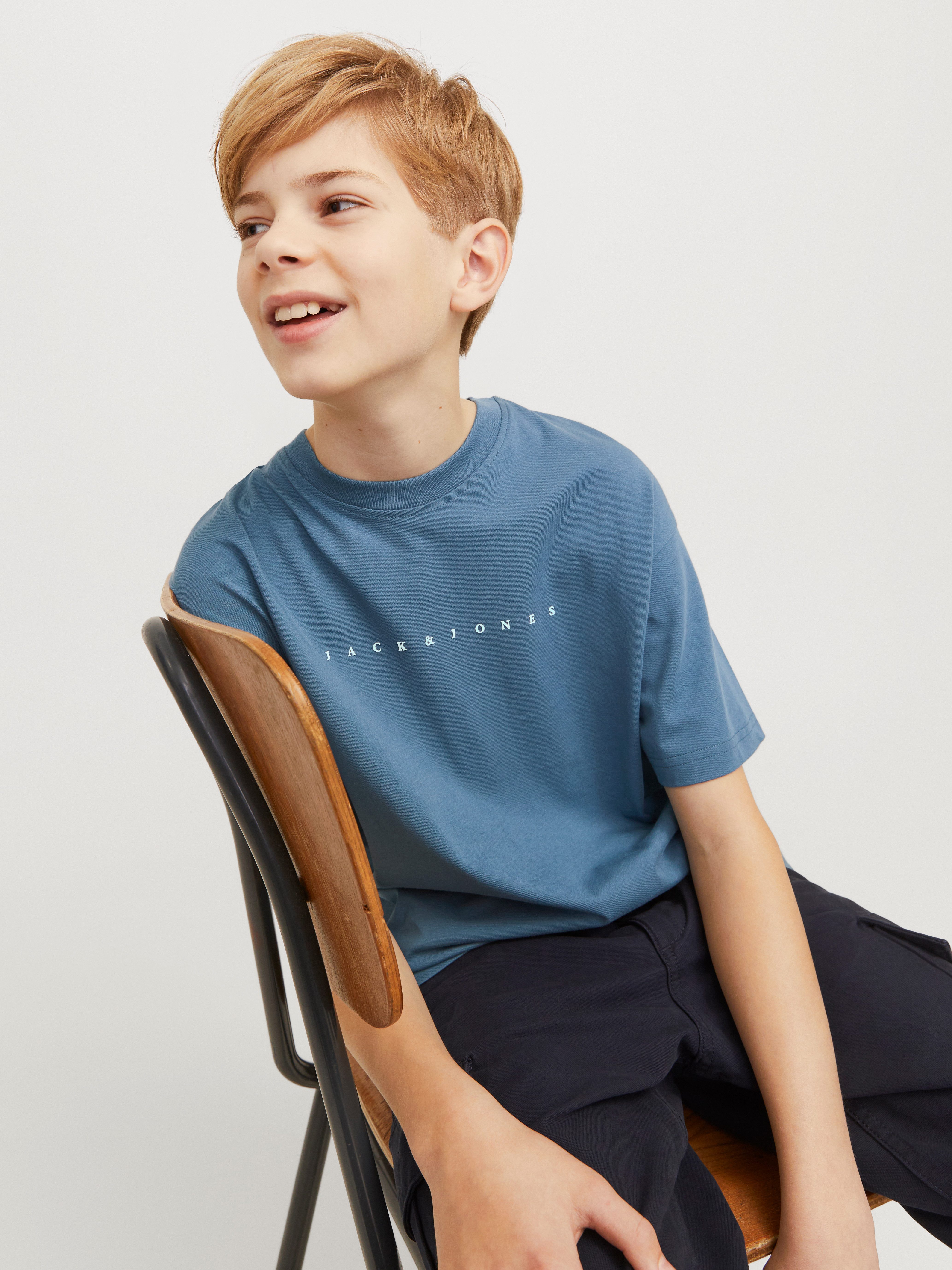 Jack & Jones Junior Shirt met korte mouwen JJESTAR casual, zacht, ademend, stijlvol