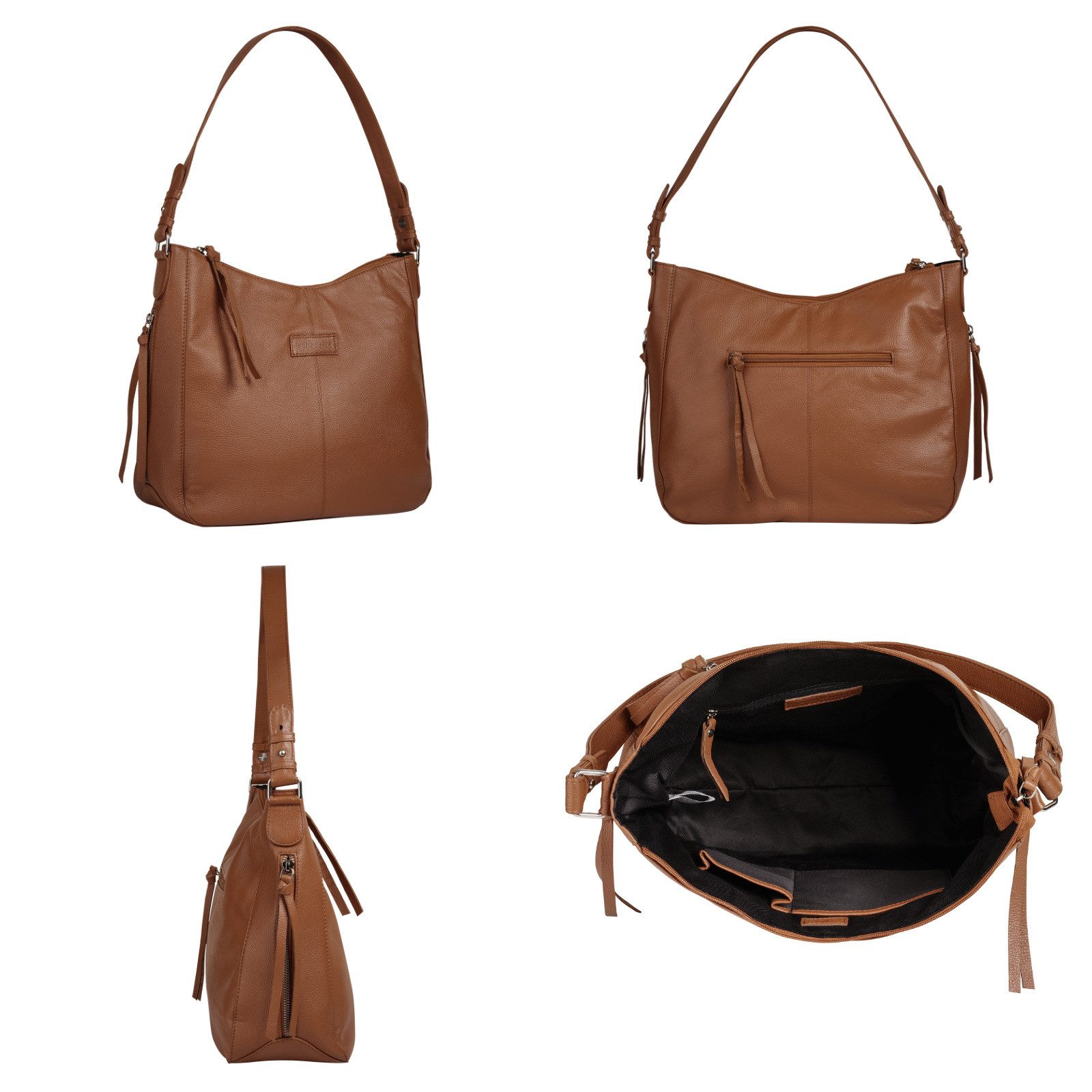 Bruno Banani Shopper echt leder