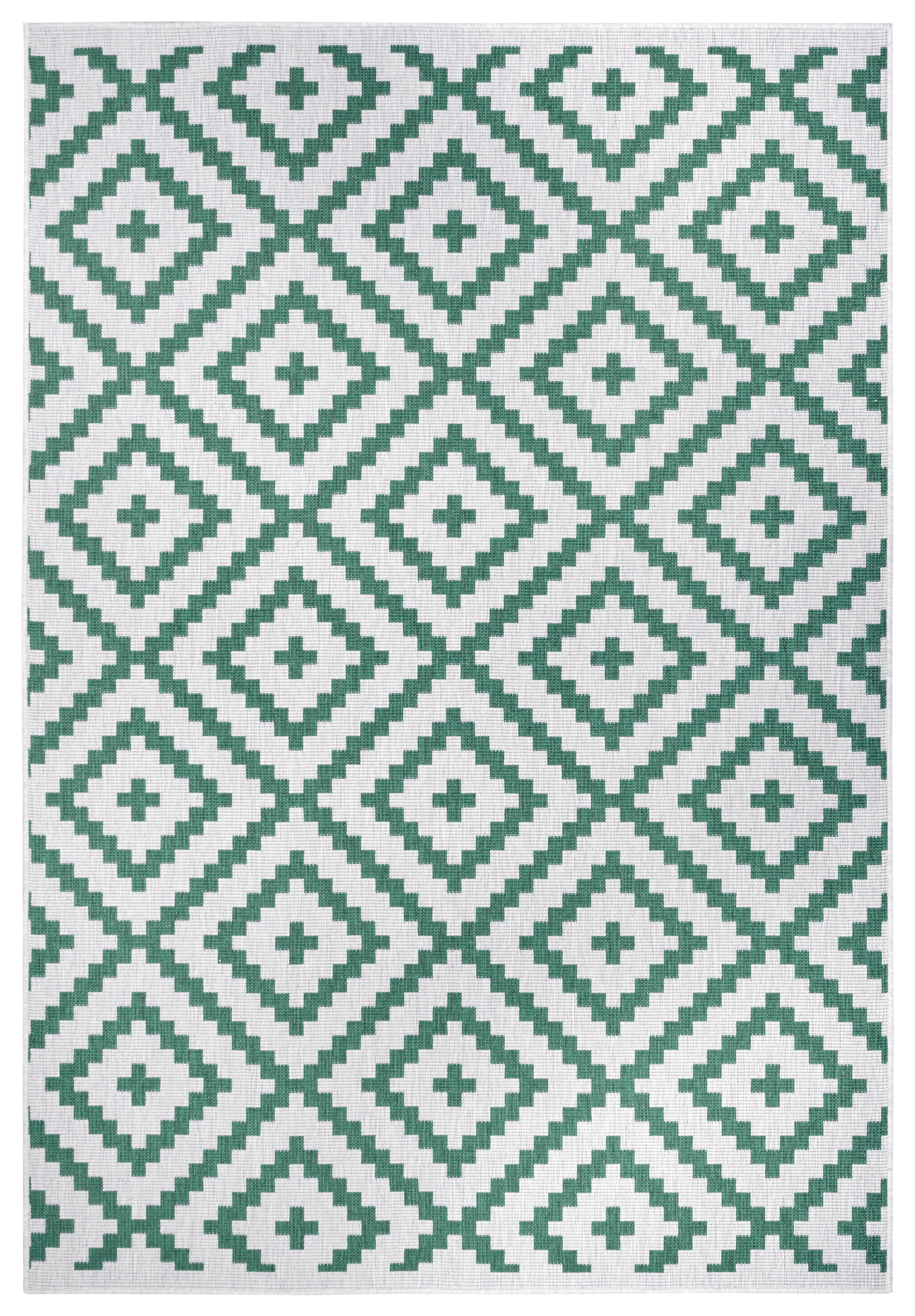 my home Vloerkleed Ronda tweezijdig te gebruiken kleed Sisal-look, platweefsel, in- en outdoor, geometrisch boho design