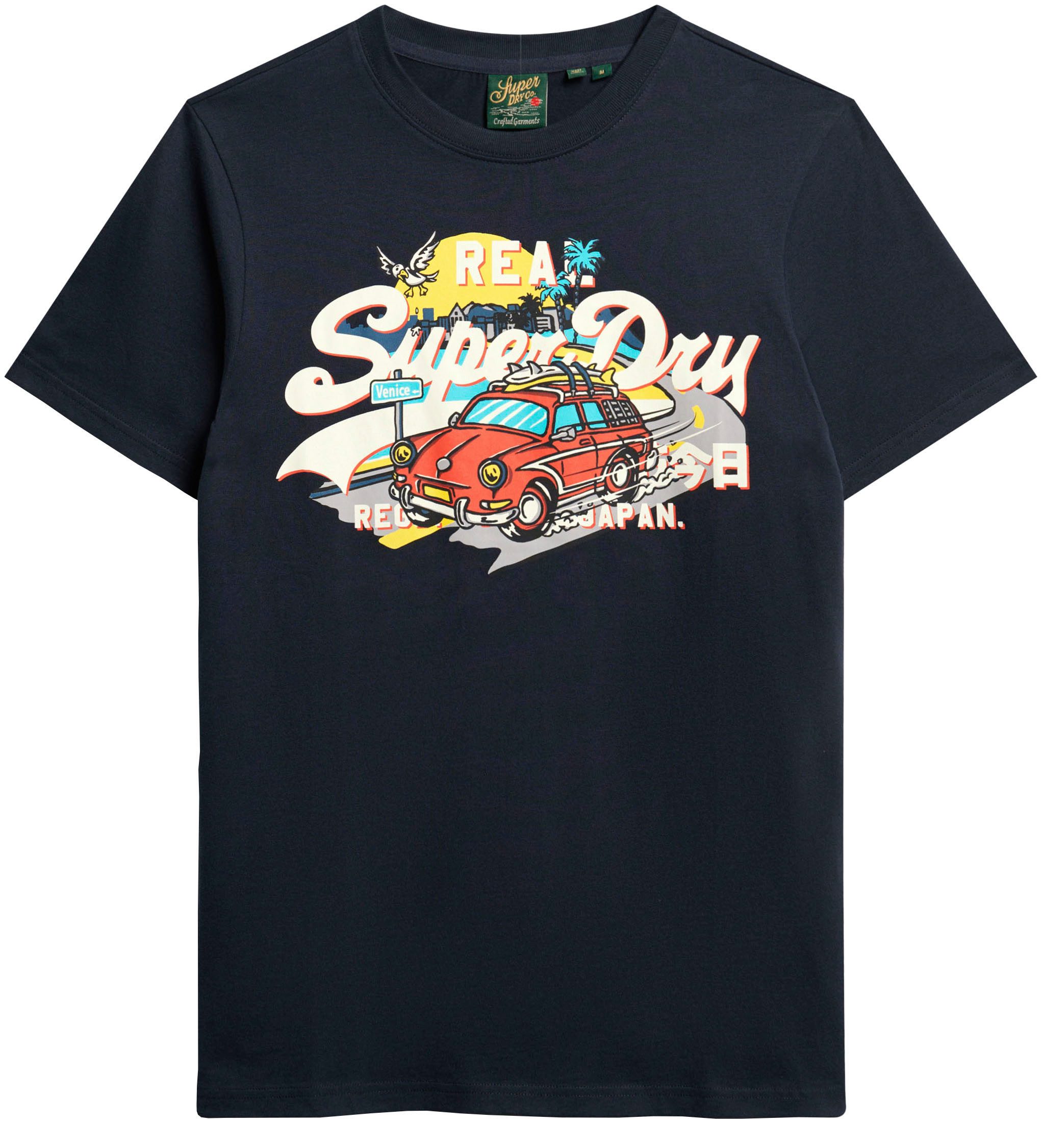 Superdry Shirt met print SD-LA VL GRAPHIC T SHIRT