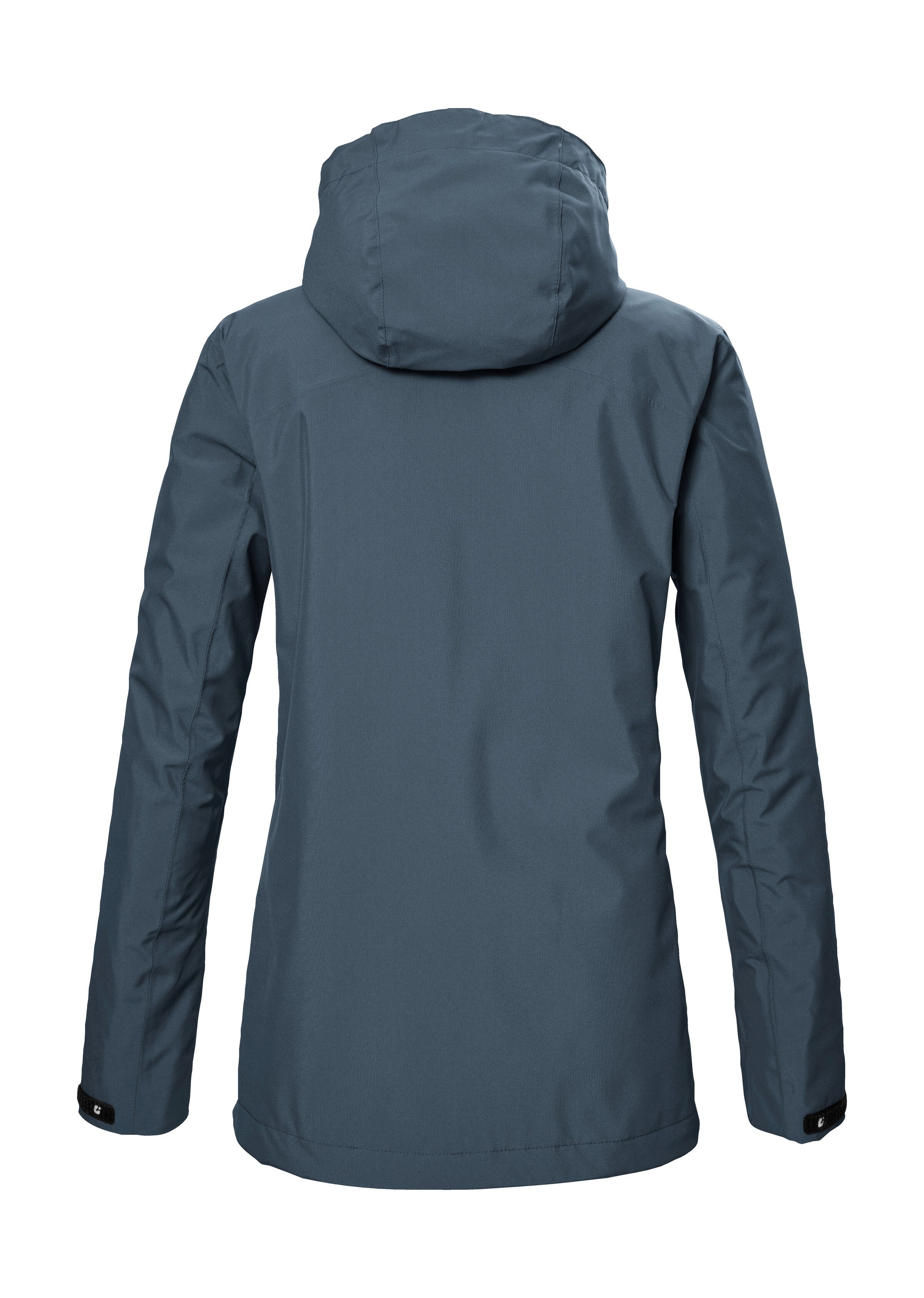 Killtec Outdoorjack KOS 26 WMN JCKT Waterdicht, ademend, afneembare capuchon, gerecycled materiaal