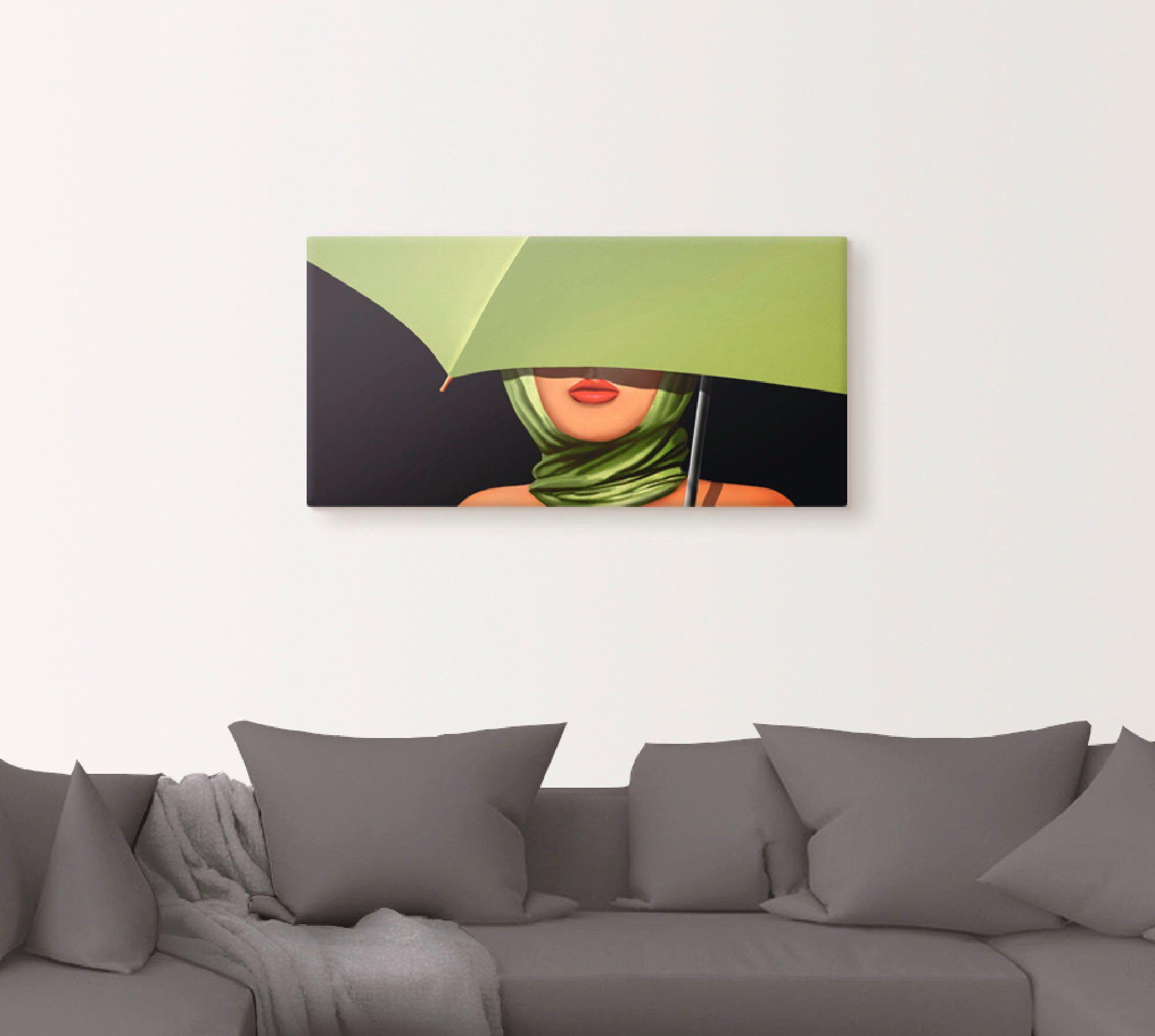 Artland Artprint Rode lippen als artprint op linnen, poster, muursticker in verschillende maten
