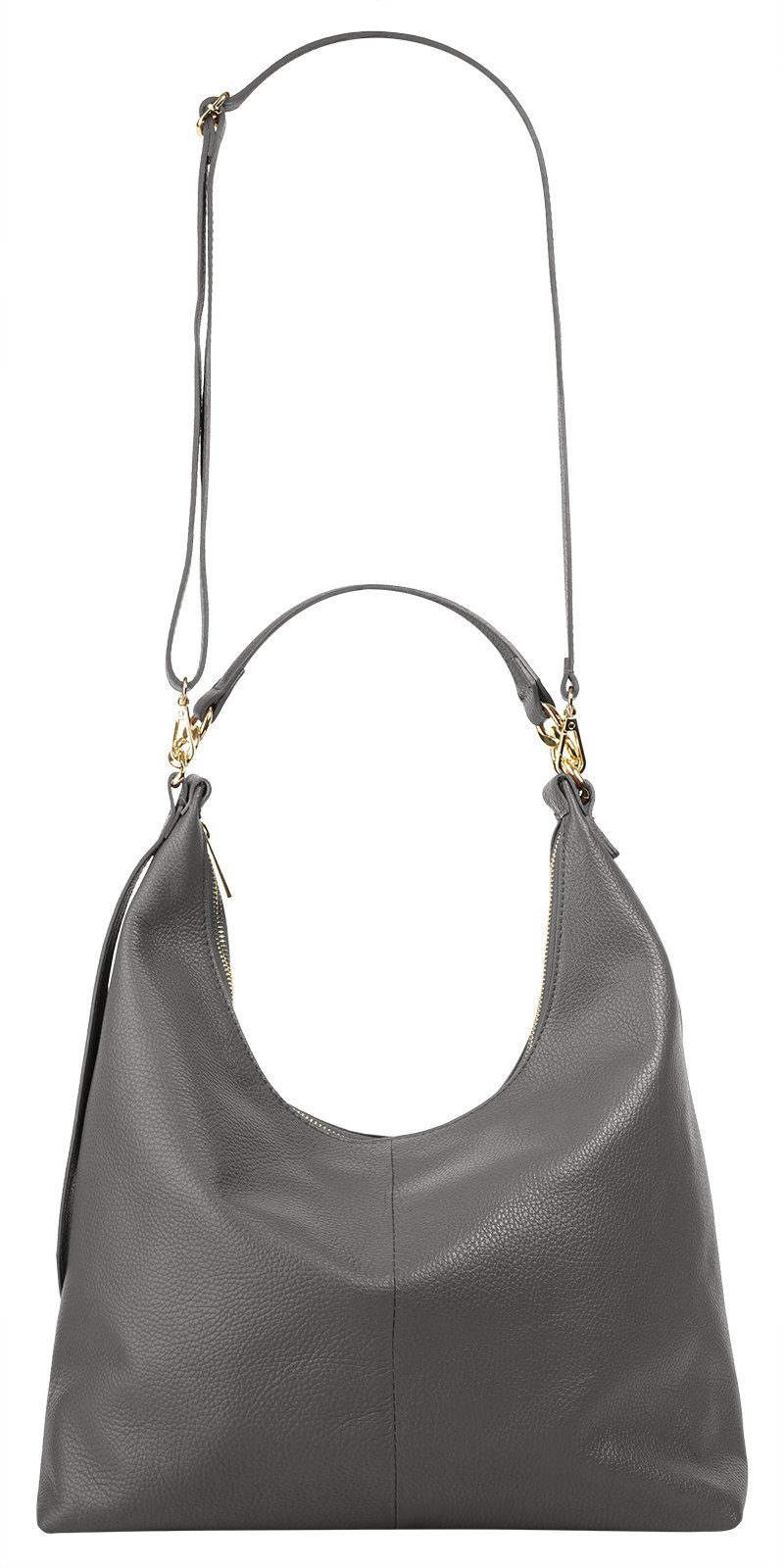 Samantha Look Shopper Made in Italy, Grote handtas met smartphonevak, schoudertas met draagriem