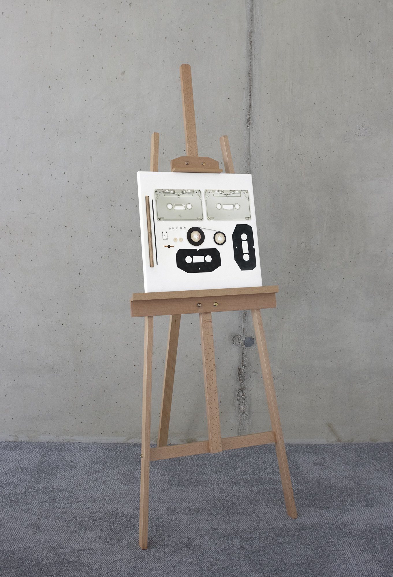 Komar Artprint op linnen Montage-instructies Cassette - Afmeting 40 x 40 cm (1 stuk)