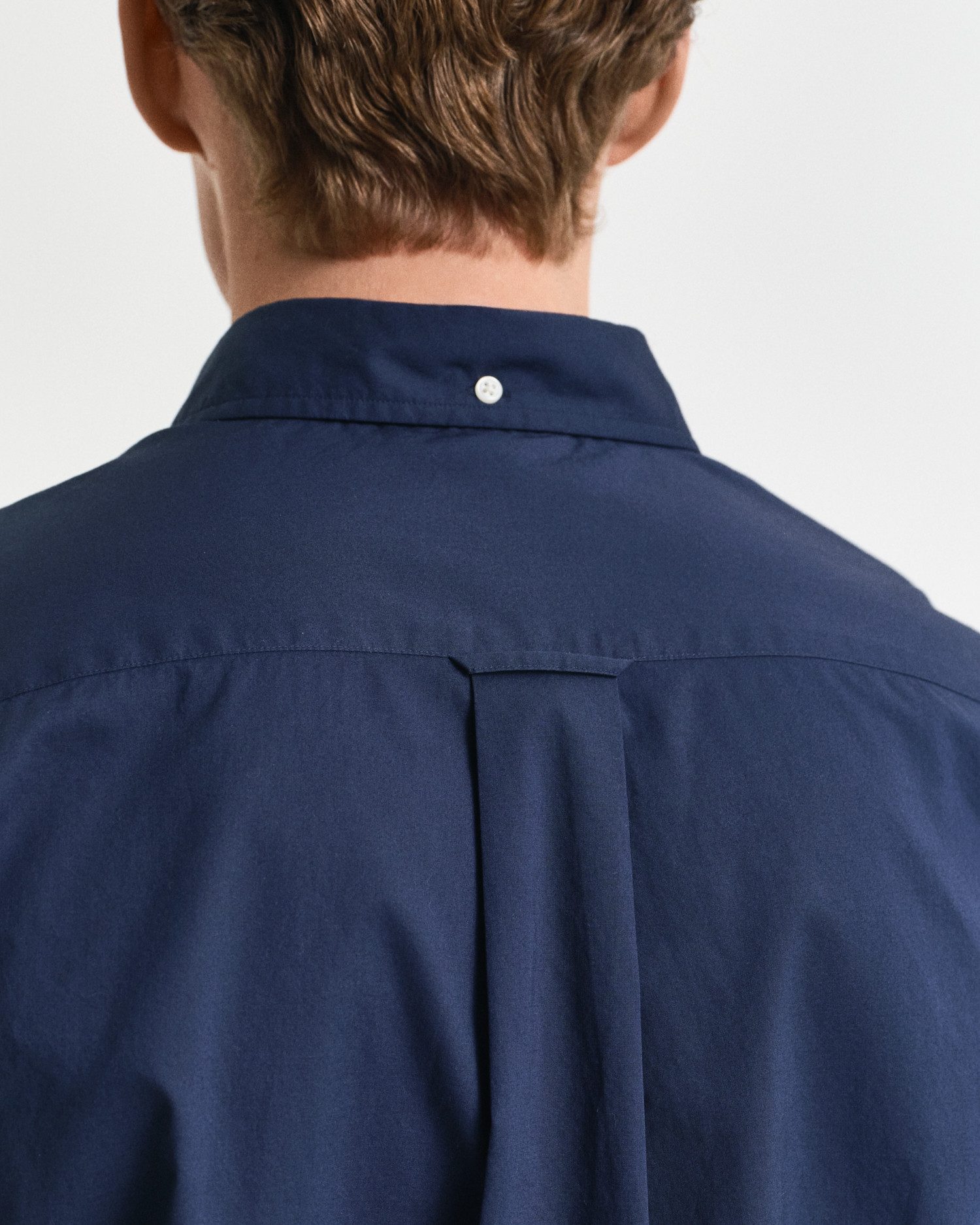 Gant Overhemd met korte mouwen Regular fit poplin overhemd licht slijtvast easy care