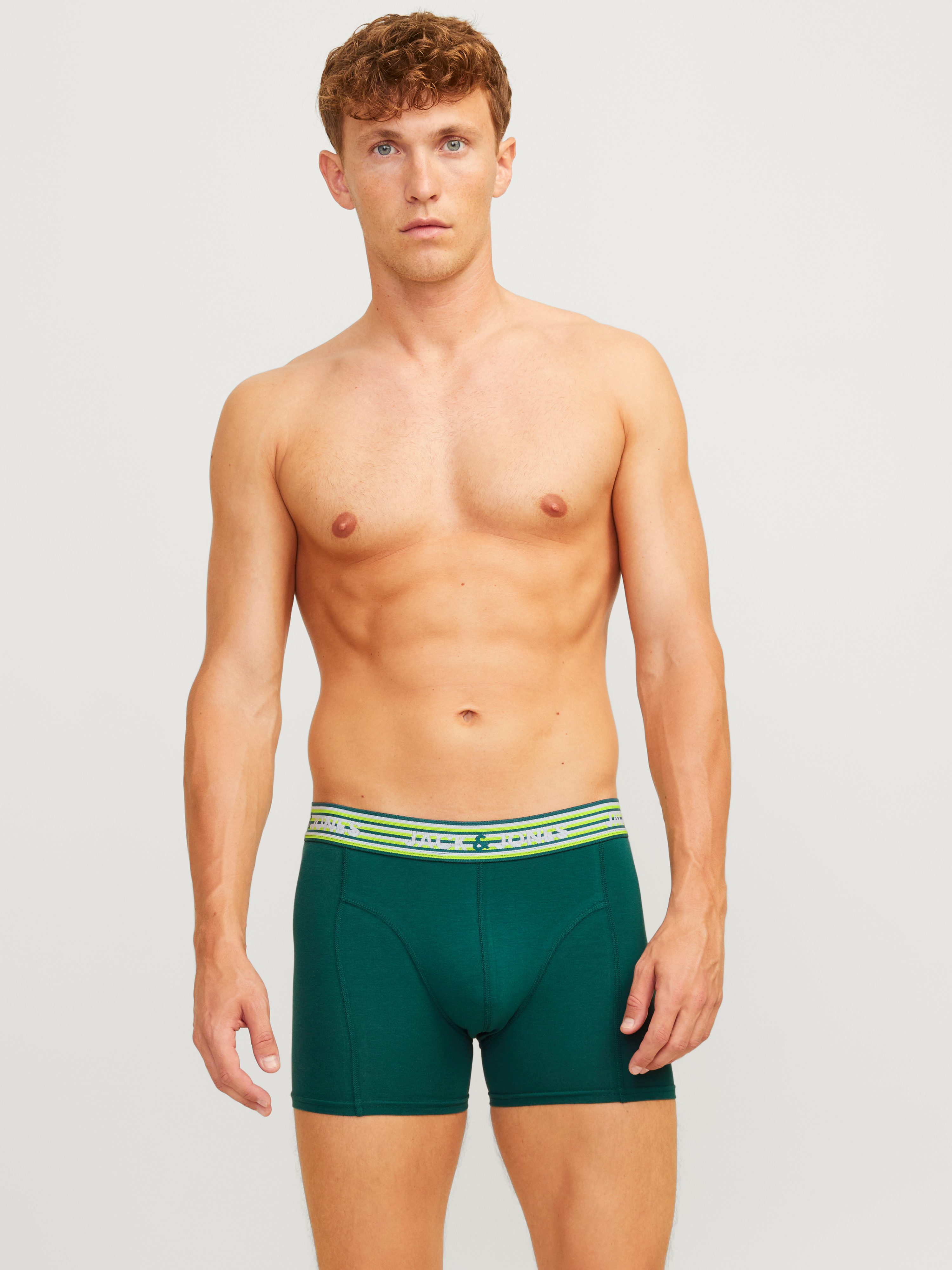 Jack & Jones Trunk JACDARVIN SOLID TRUNKS 3 PACK SN (set 3 stuks)