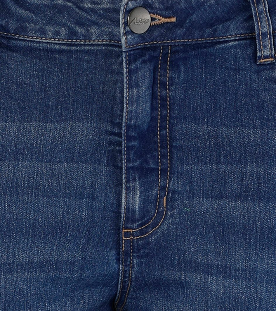 Aniston PLUS Straight jeans met licht used effect - nieuwe collectie
