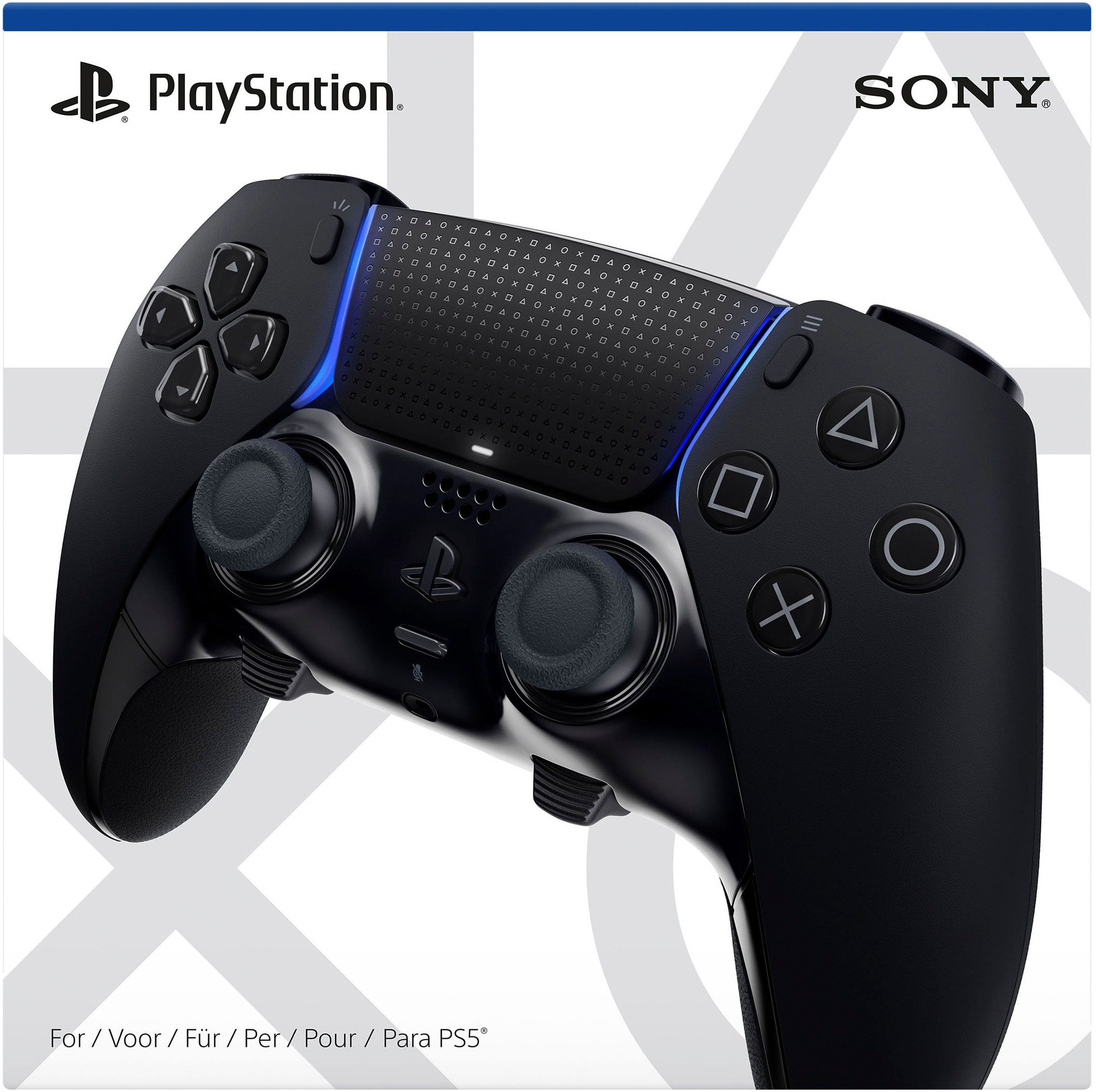 PlayStation 5 Controller DualSense Edge Wireless Midnight Black