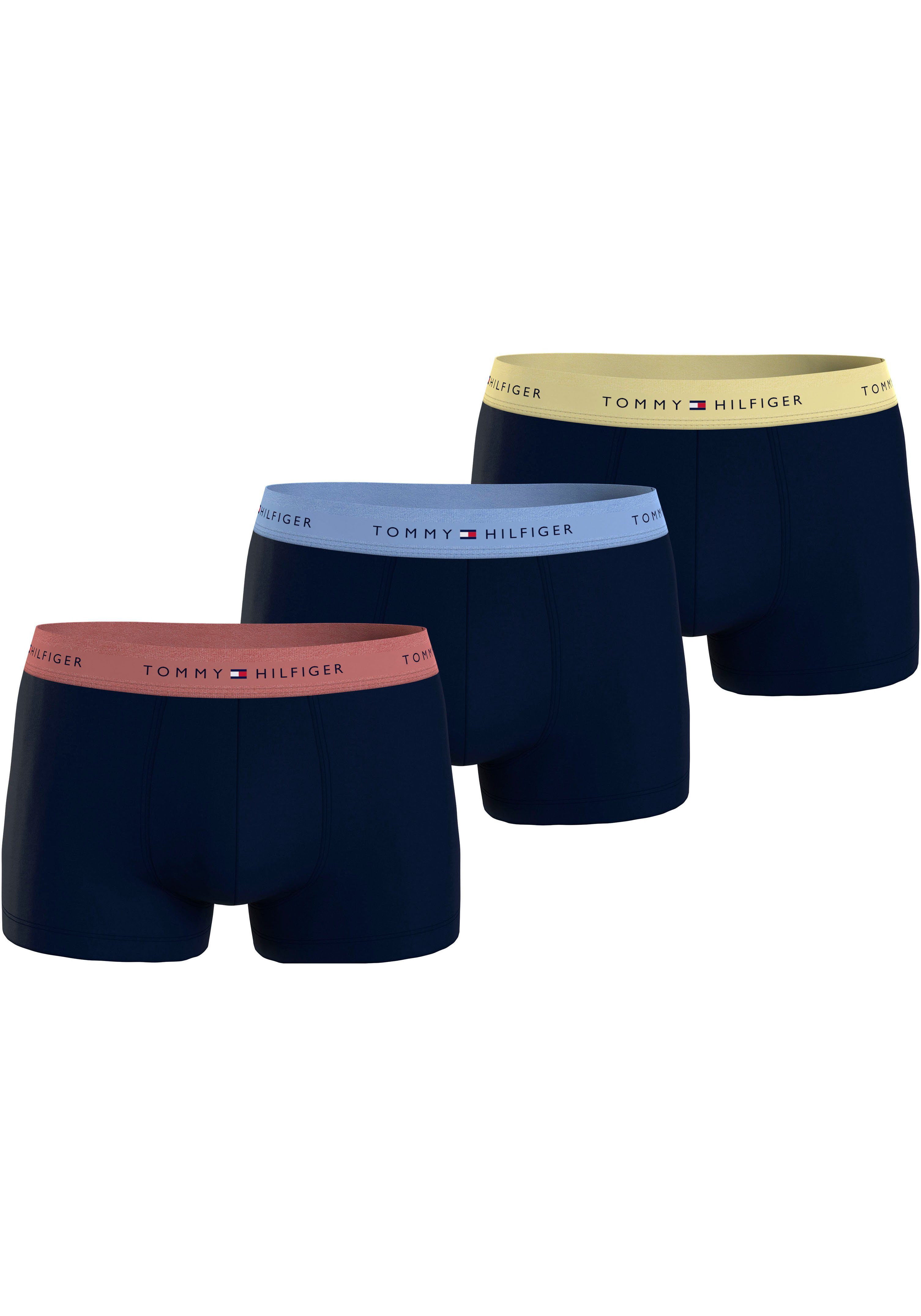 Tommy Hilfiger Signature Essential Logo Waistband Trunk Boxershorts Heren (3-pack)