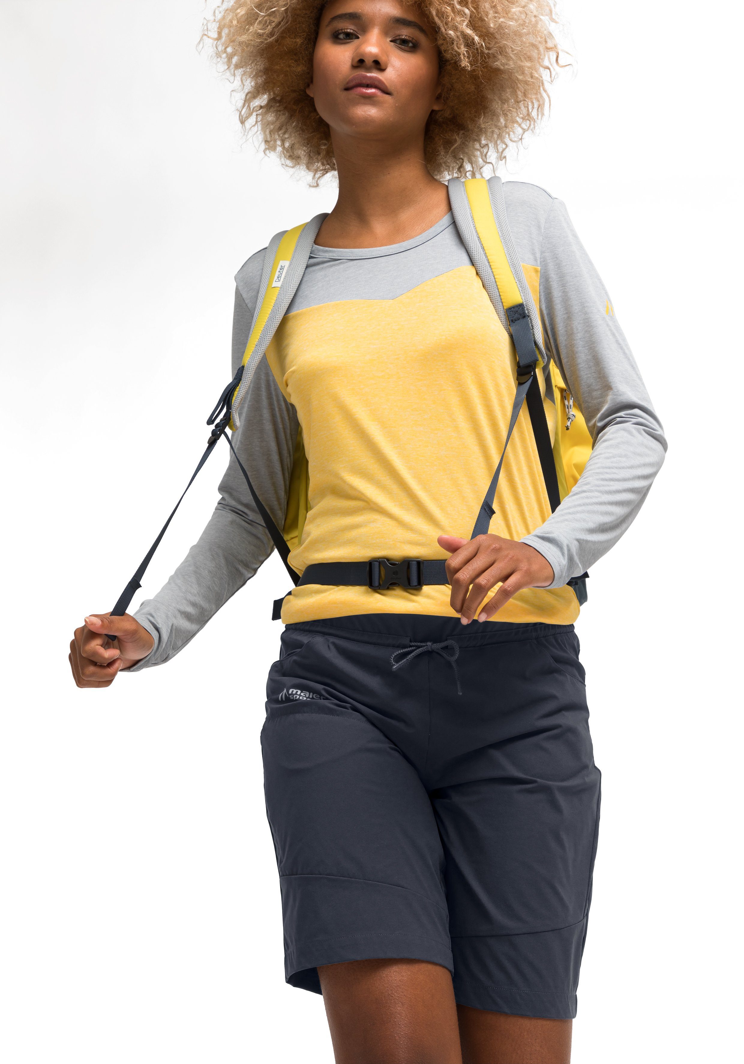 Maier Sports Functionele short FORTUNIT BERMUDA Dames shorts, ademende korte wandelbroek
