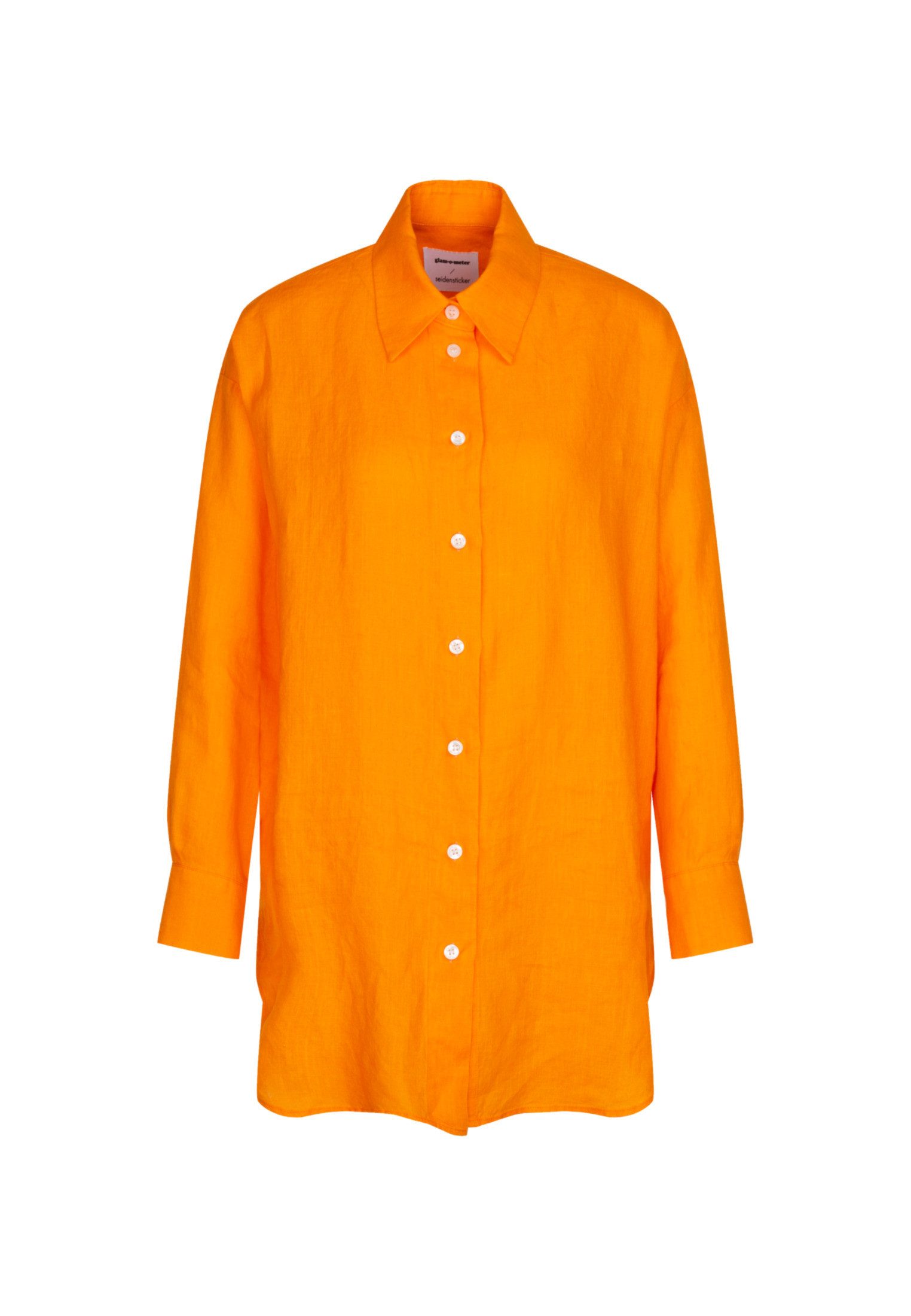 seidensticker Lange blouse Zwarte roos Lange mouwen kraag uni
