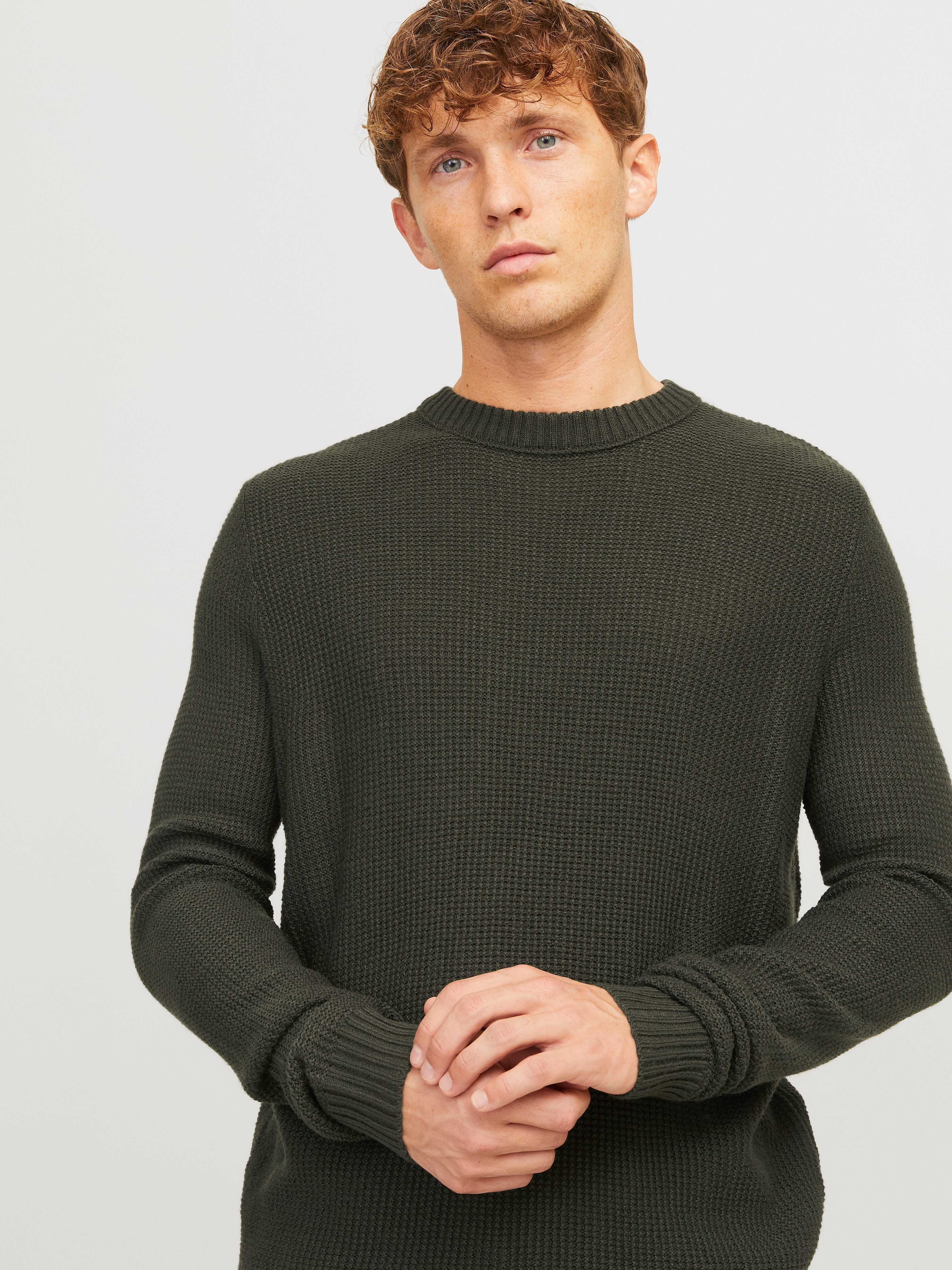 Jack & Jones Trui met ronde hals JJROY KNIT CREW NECK