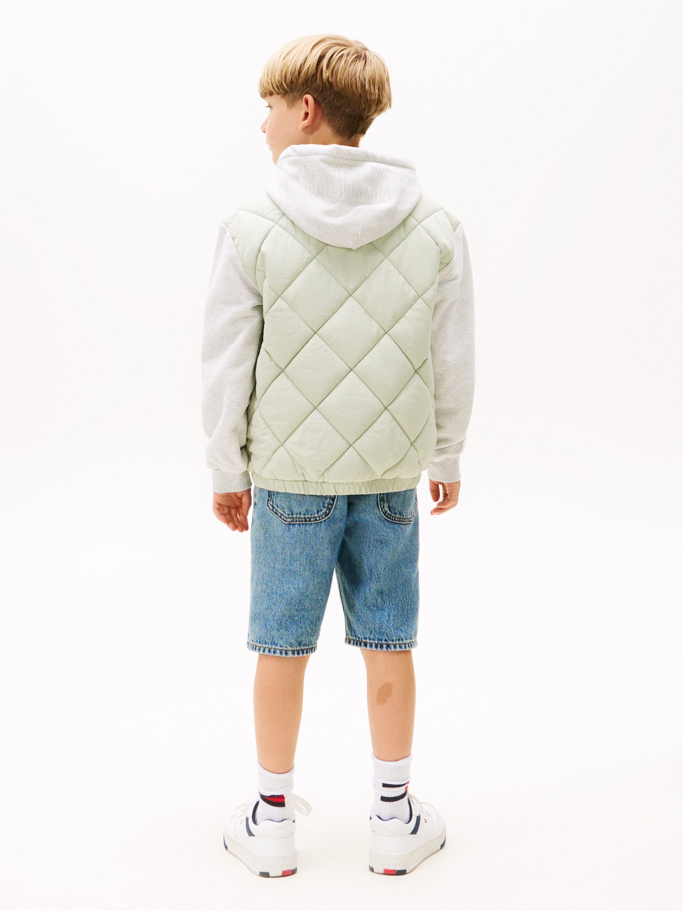 Tommy Hilfiger Gewatteerde jas MIX MEDIA QUILTED JACKET