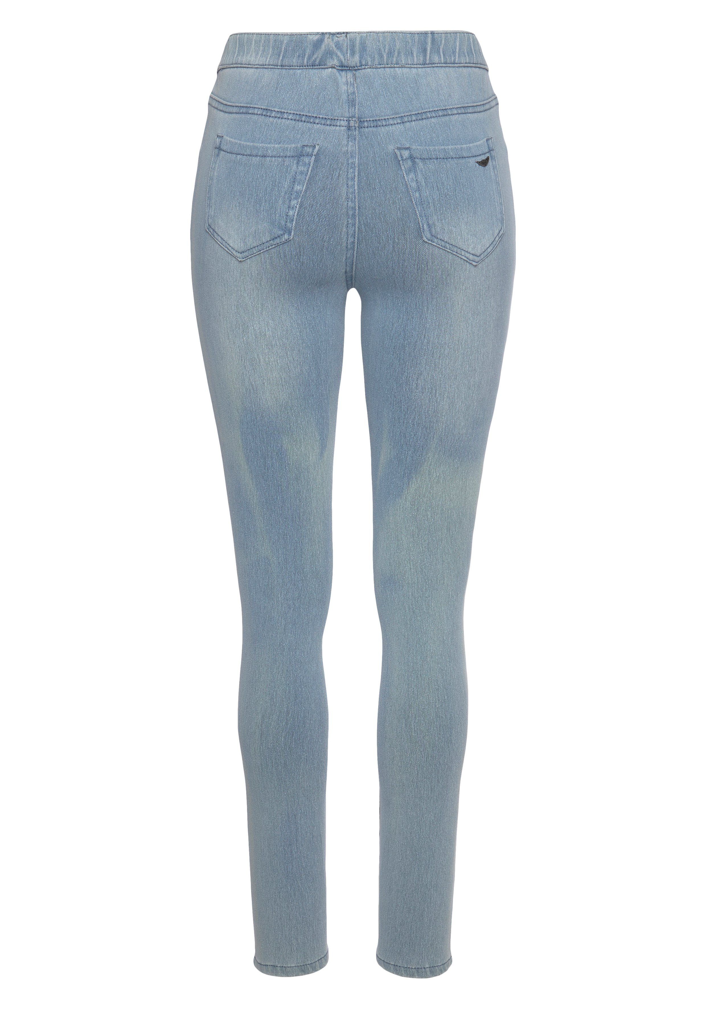 Arizona Jogpants High Waist extra-strak gesneden, enkel-lange pasvorm, hoge taille