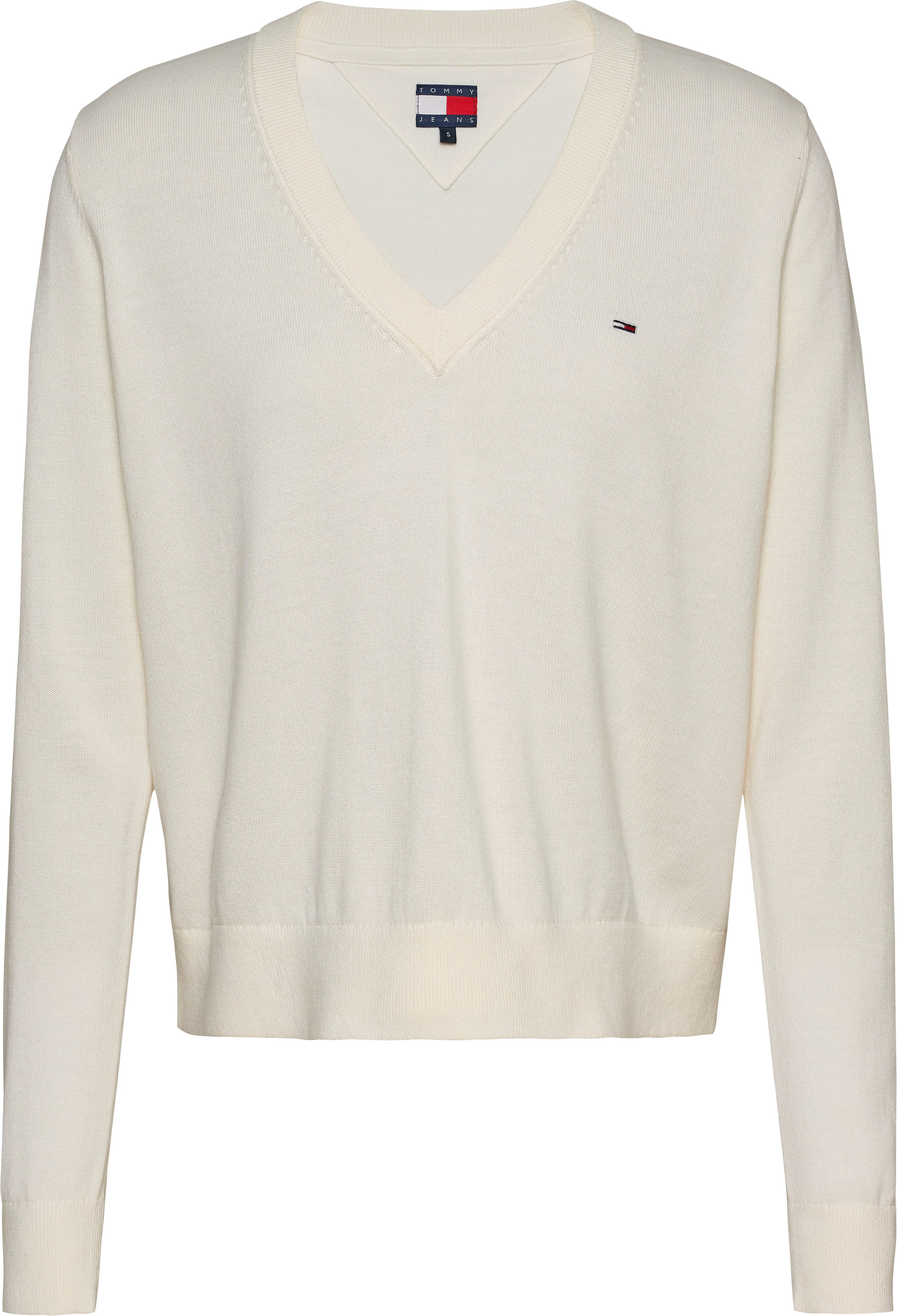 TOMMY JEANS Trui met V-hals TJW ESSENTIAL VNECK SWEATER EXT