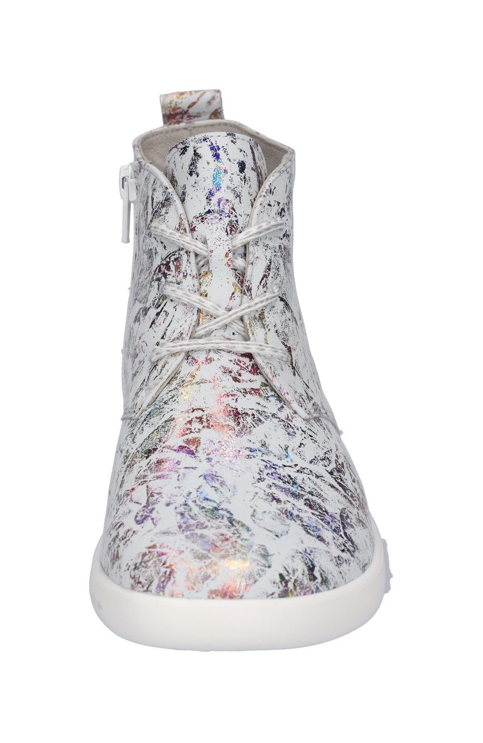 Waldläufer Sneakers H-CLOÉ , veterschoenen, comfortabele schoen, vrijetijdsschoen met metallic-print, breedte h