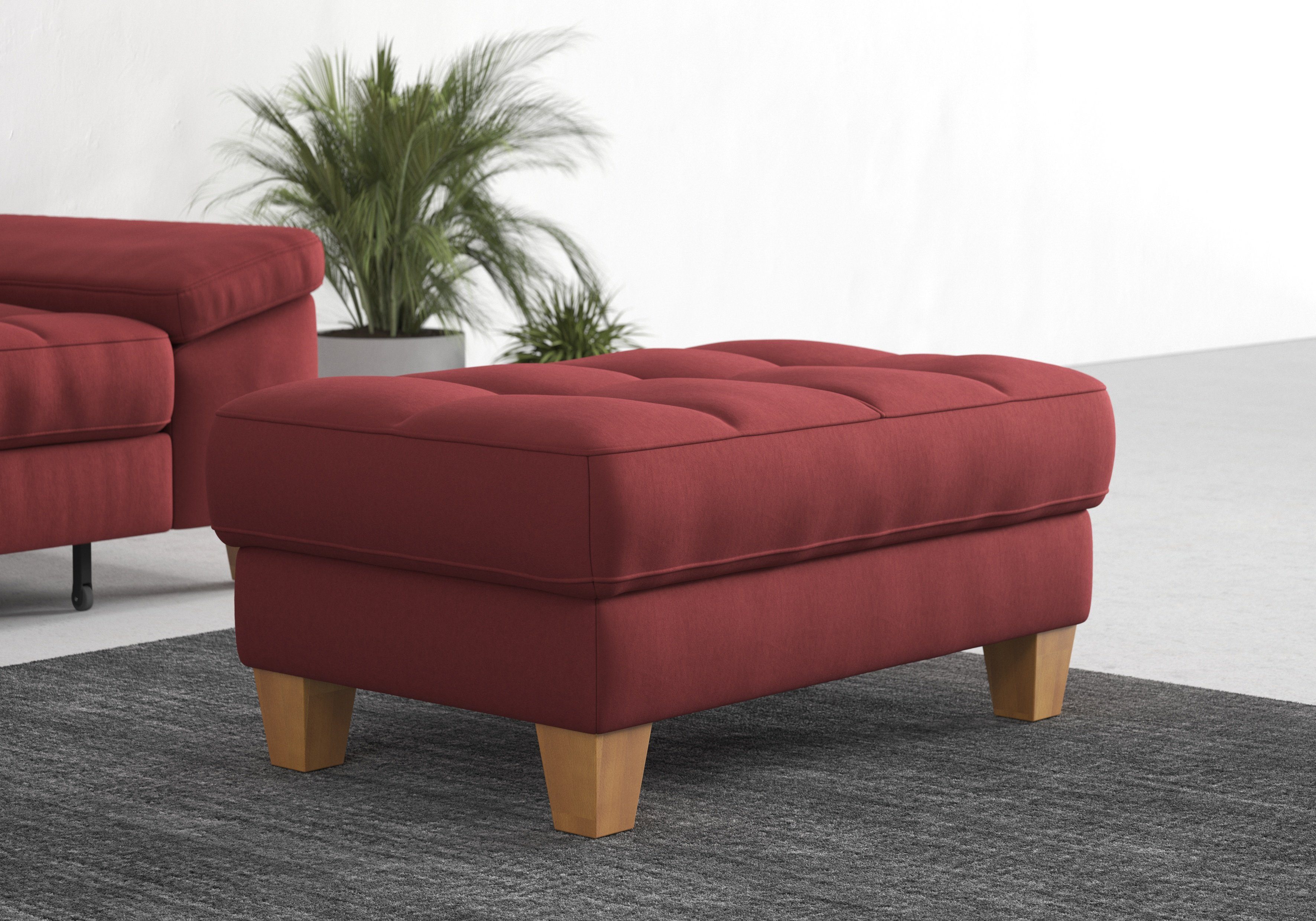 sit&more Hocker met bergruimte Westham naar keuze met/zonder binnenvering