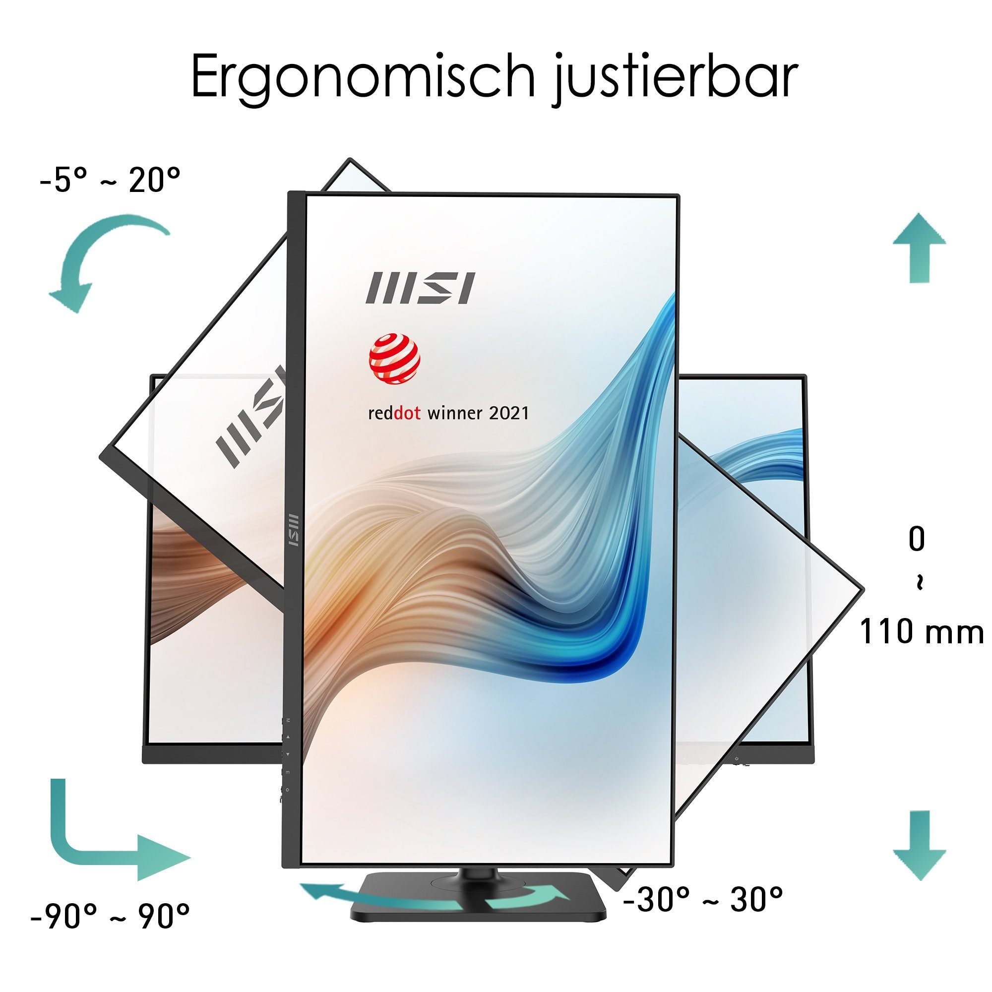MSI Gaming-monitor Modern MD271P, 69 cm / 27", Full HD
